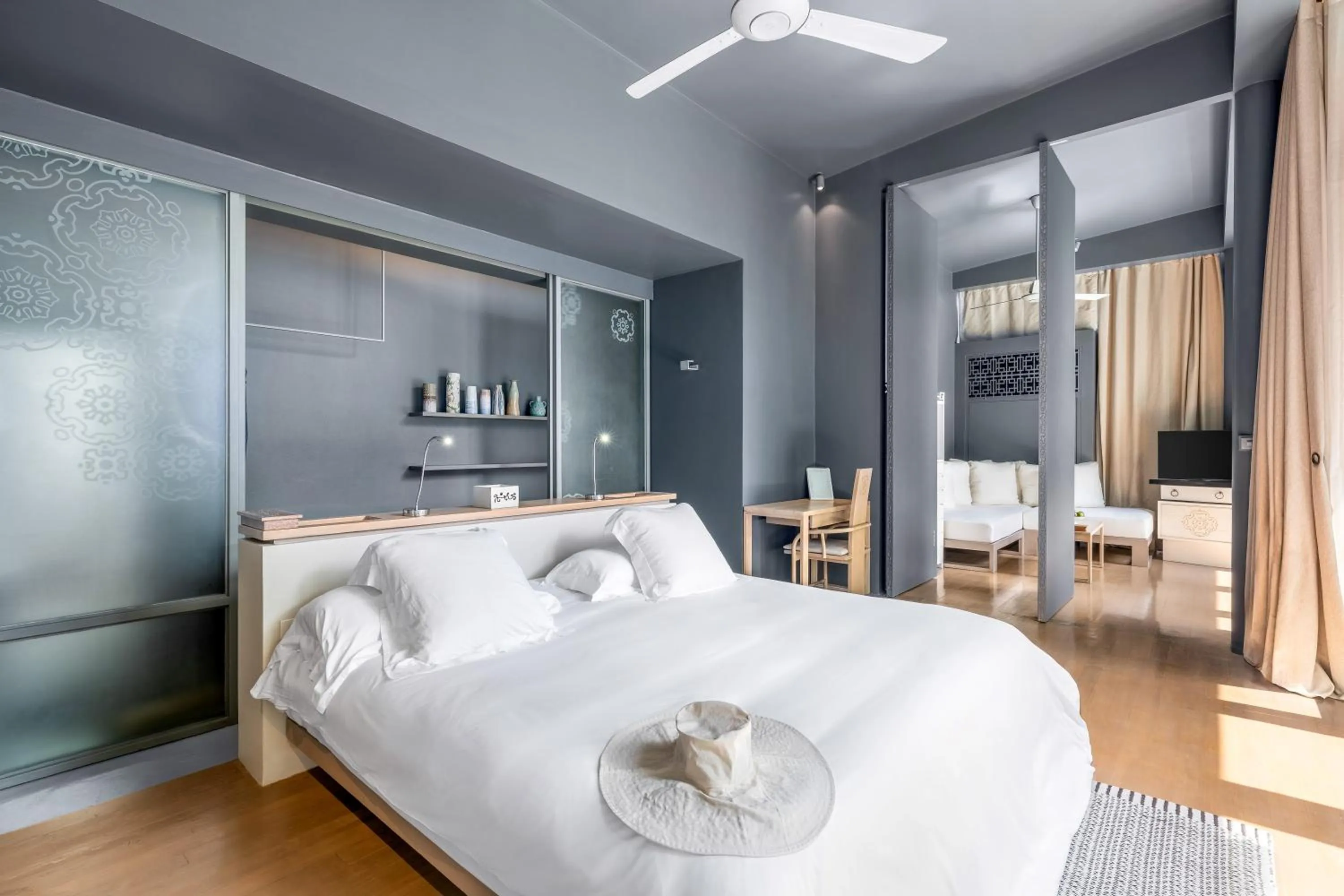 Bed in SALA Phuket Mai Khao Beach Resort