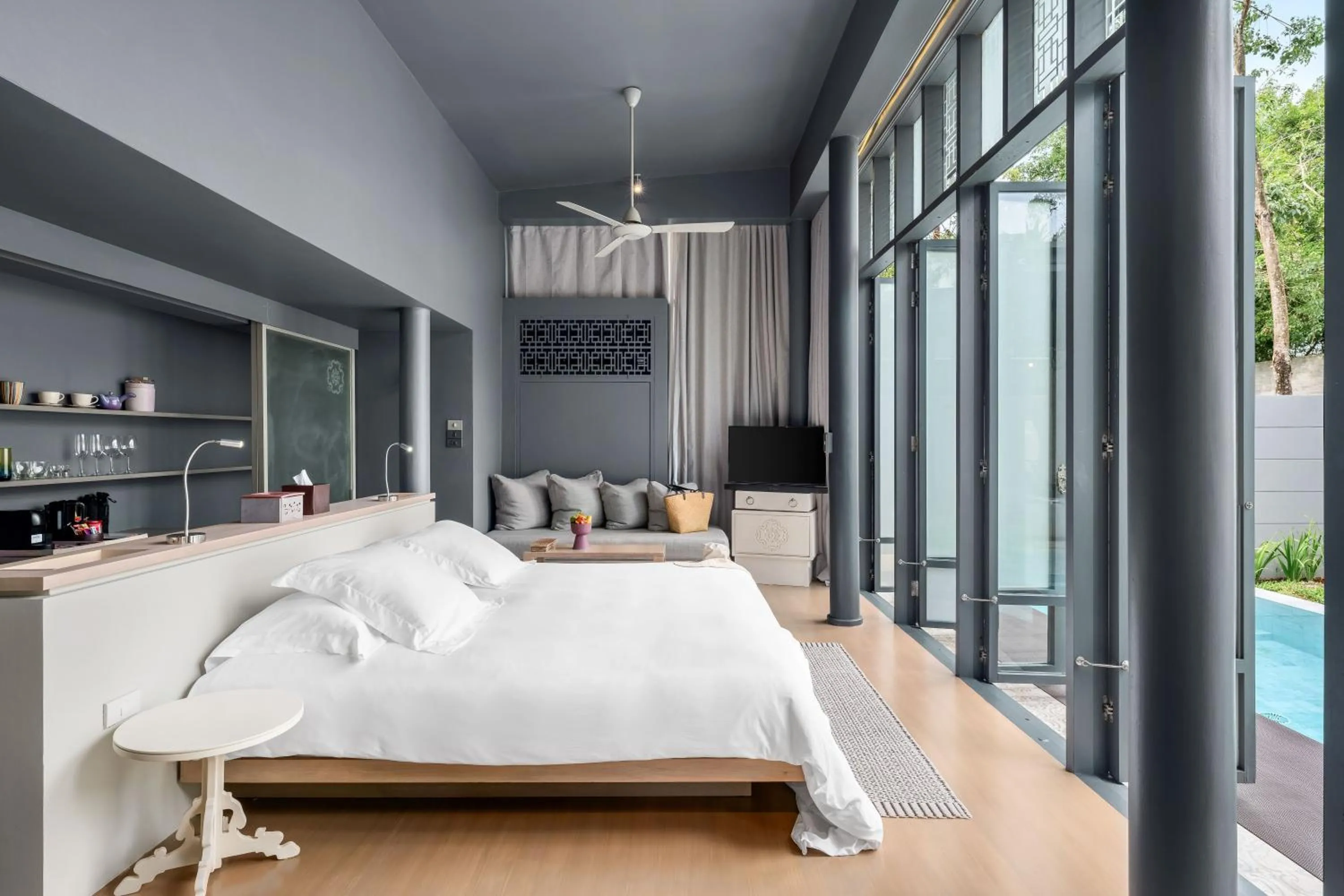 Bed in SALA Phuket Mai Khao Beach Resort