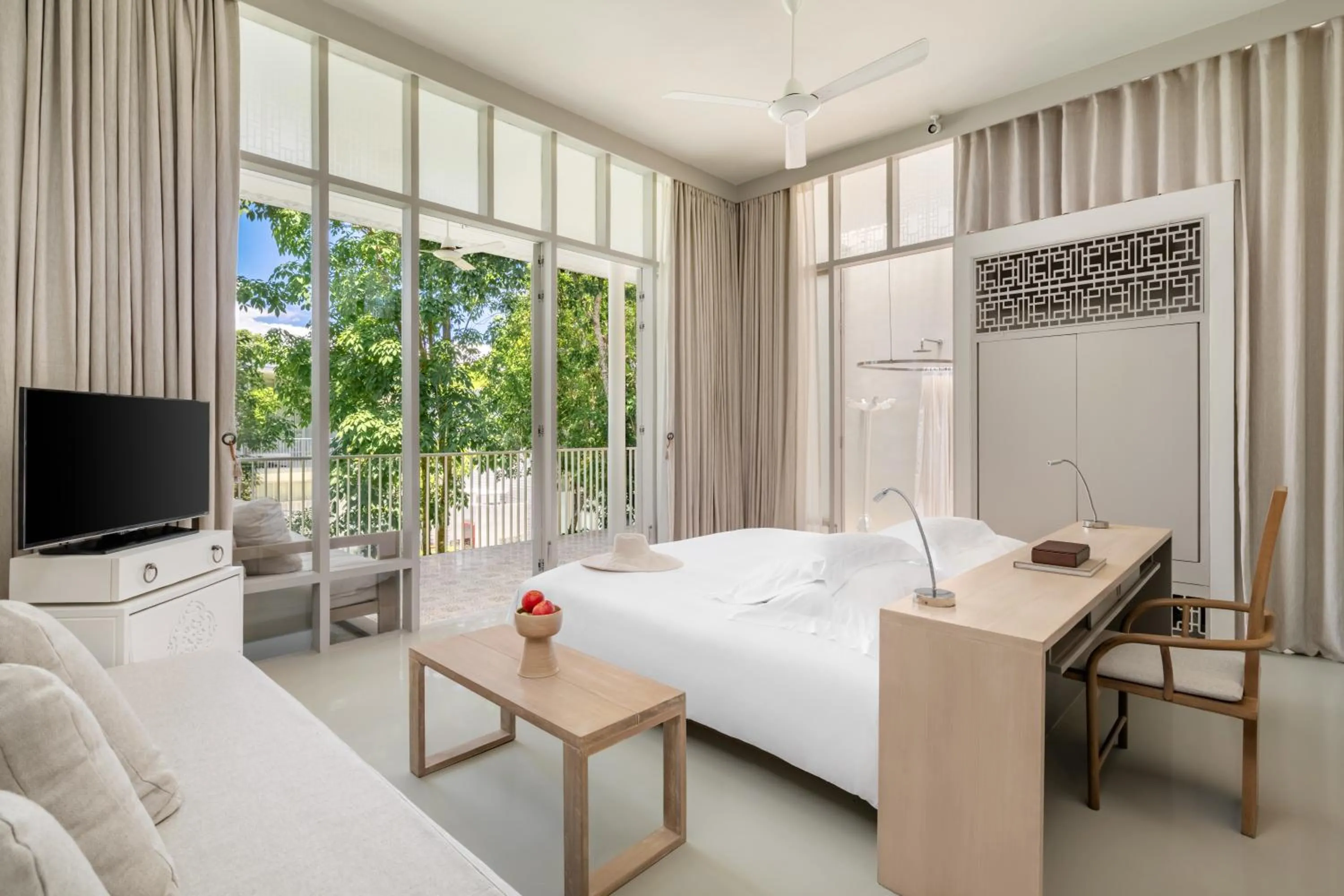 Bed in SALA Phuket Mai Khao Beach Resort