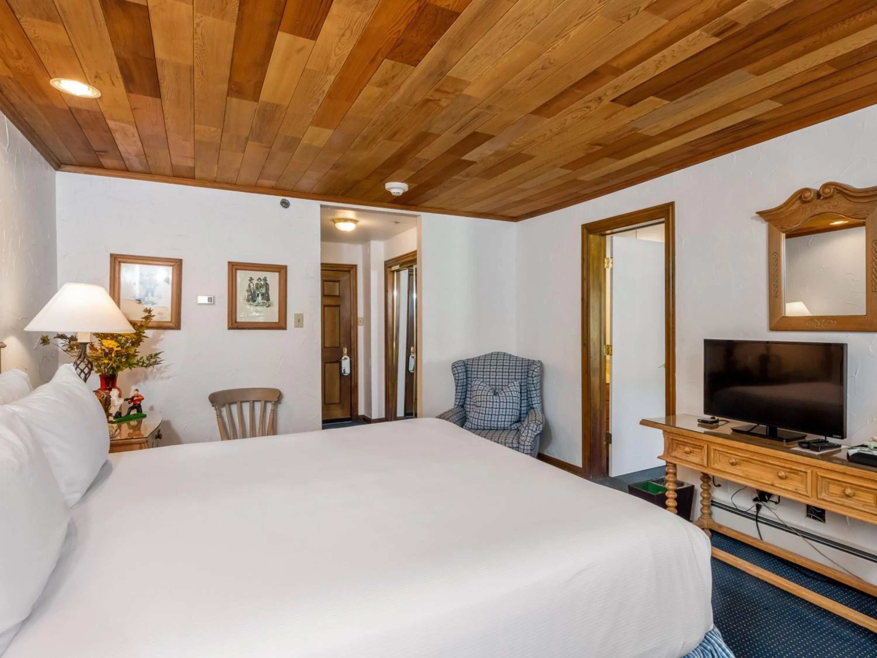 Bedroom, Bed in Christiania Lodge