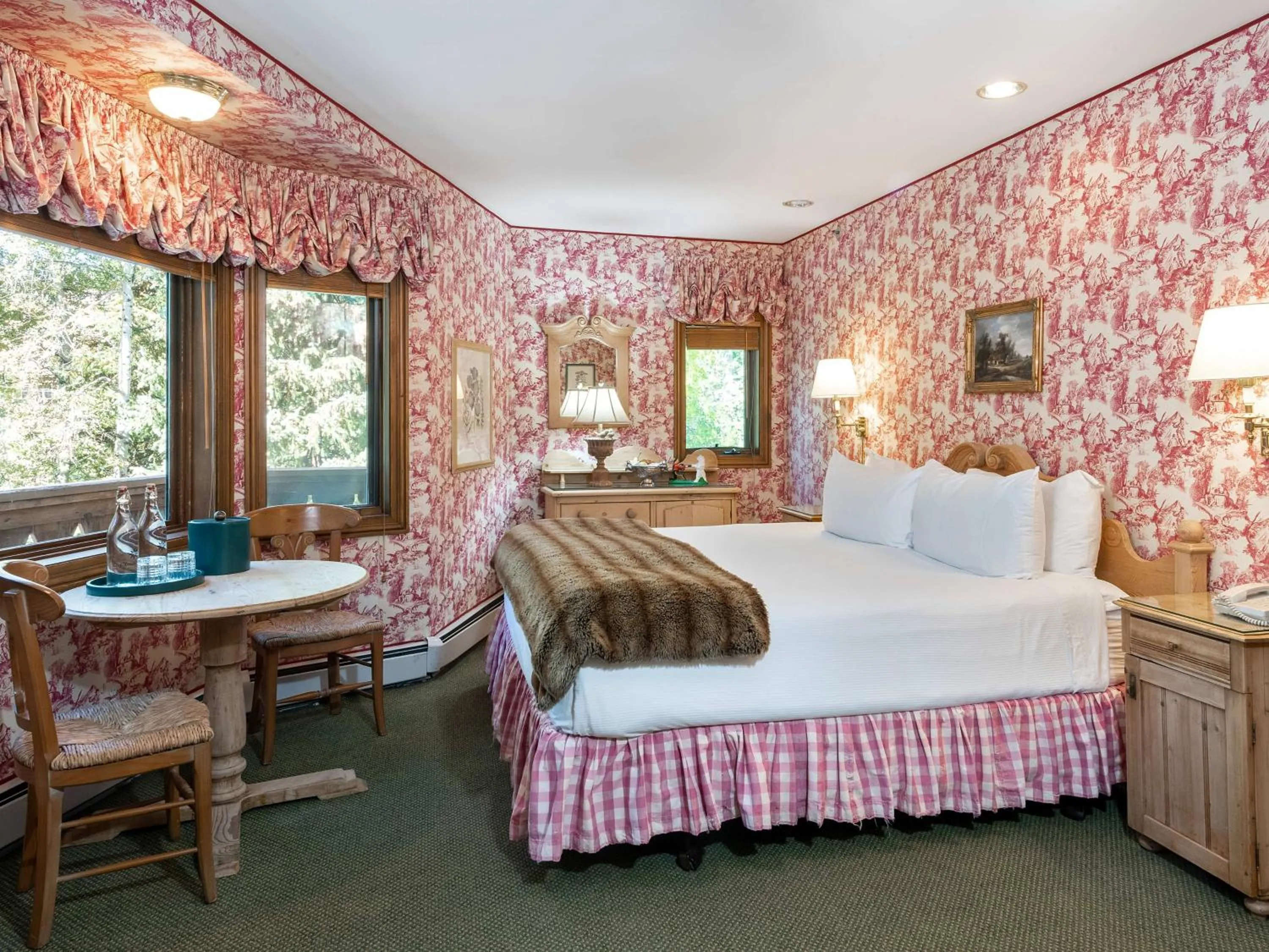 Bedroom, Bed in Christiania Lodge