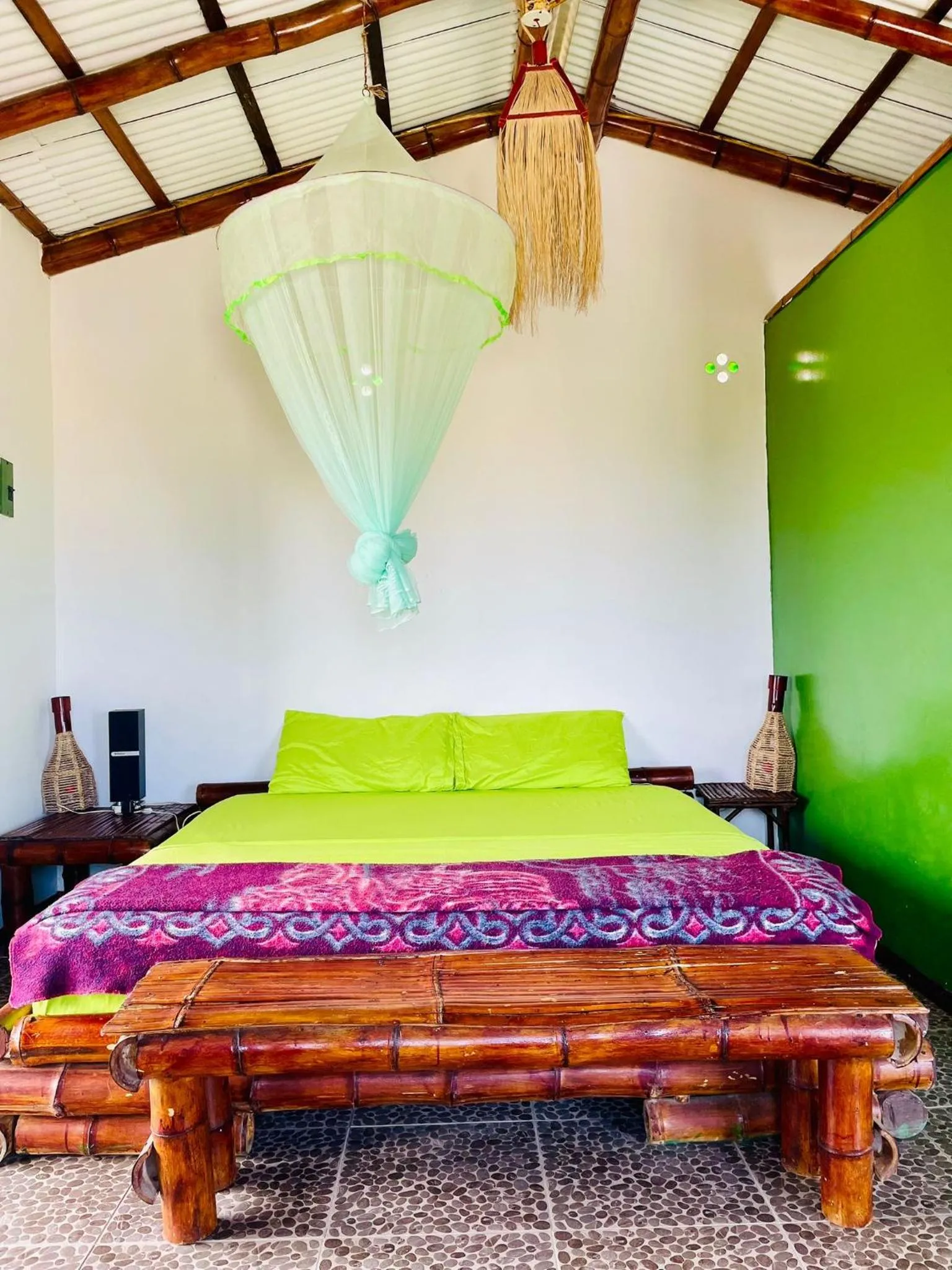 Bed in Un Dia Boutique Resort