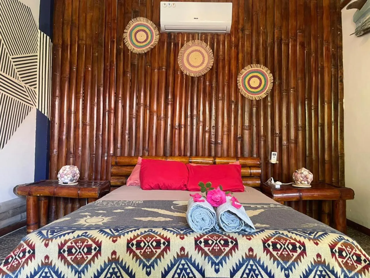 Bed in Un Dia Boutique Resort