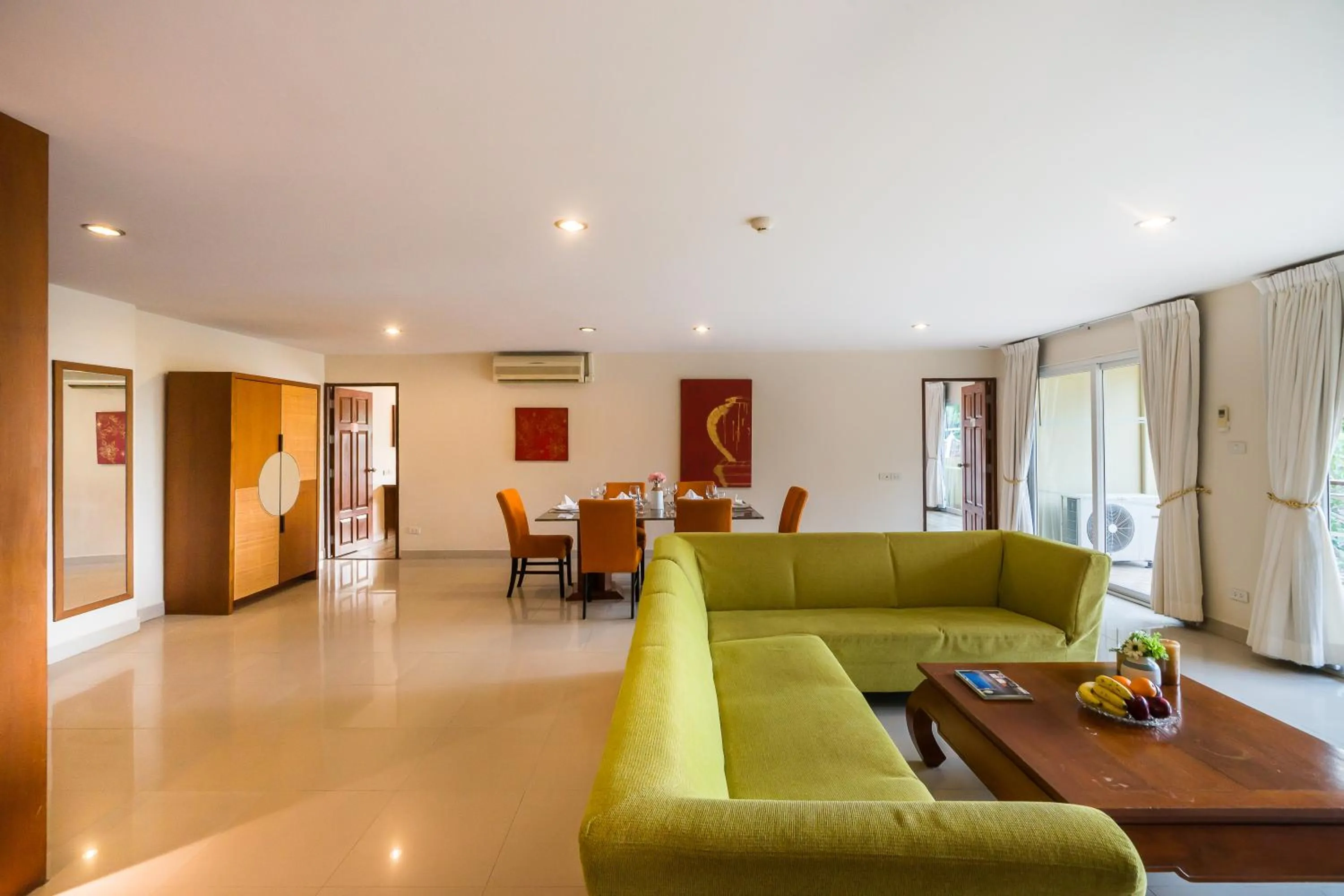 Living room in Bella Villa Cabana