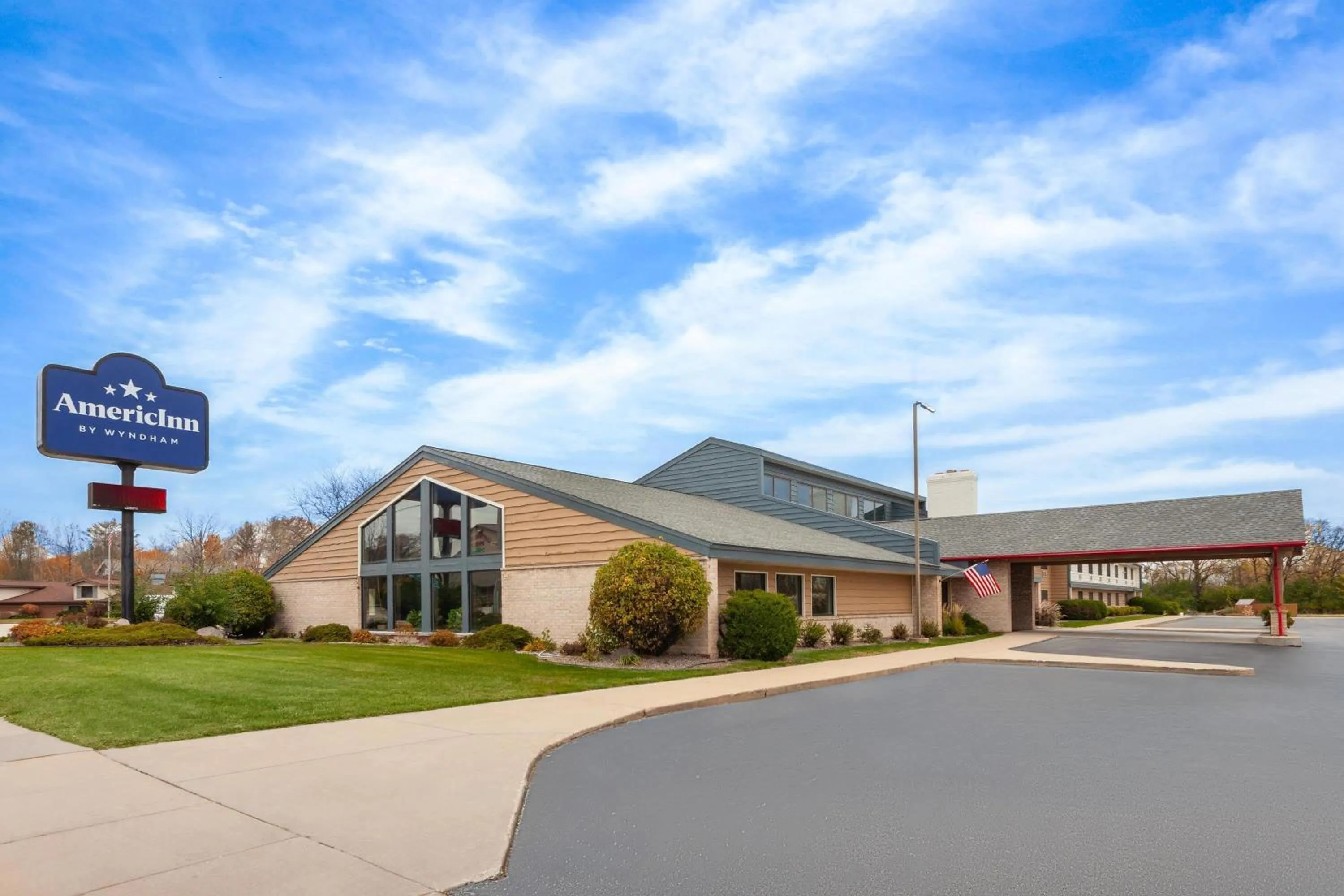 Property building in AmericInn by Wyndham Green Bay West