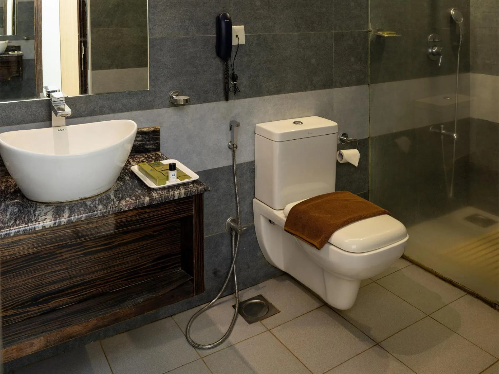 Bathroom in Casa Rio Resorts Athirappilly