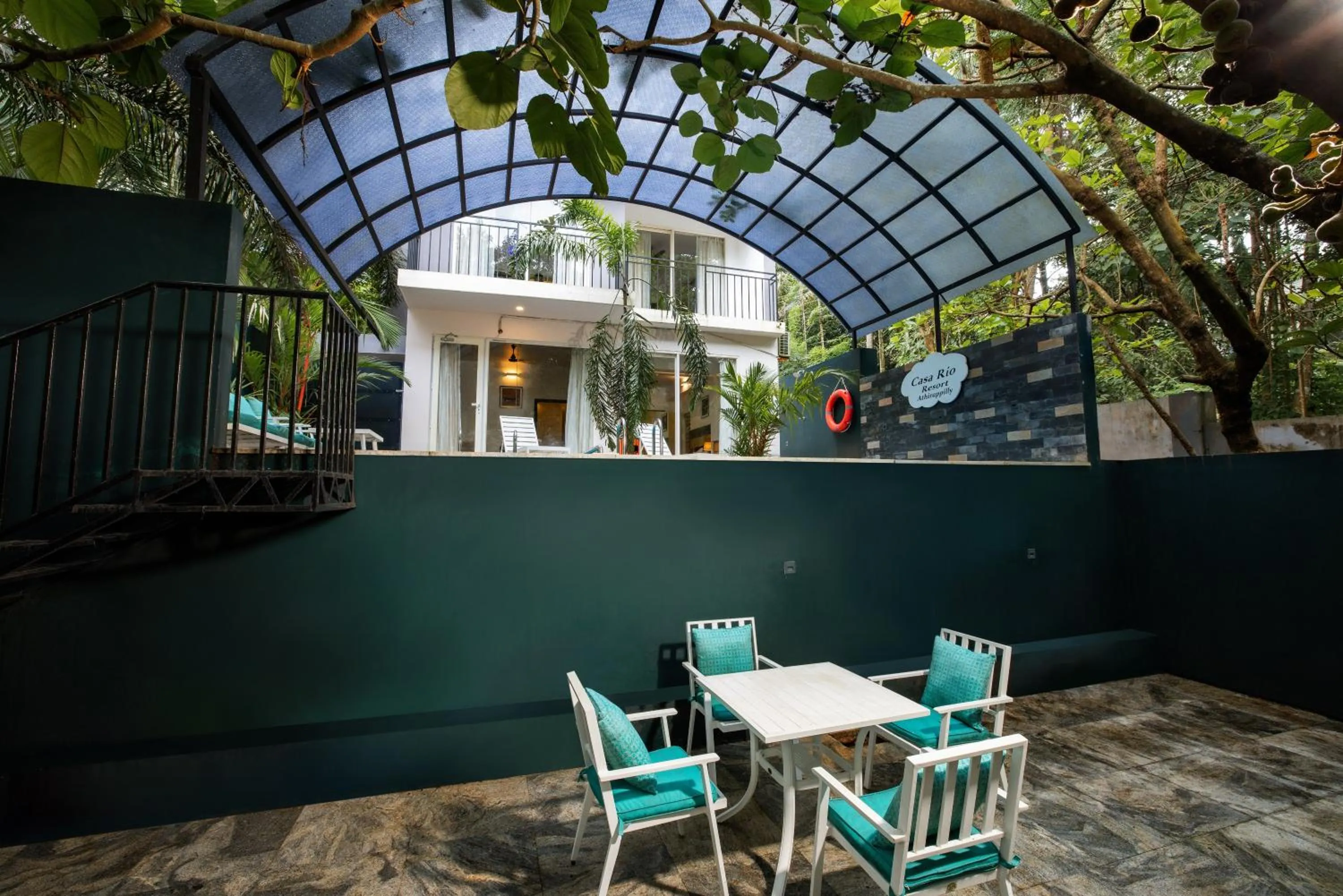 Property building in Casa Rio Resorts Athirappilly