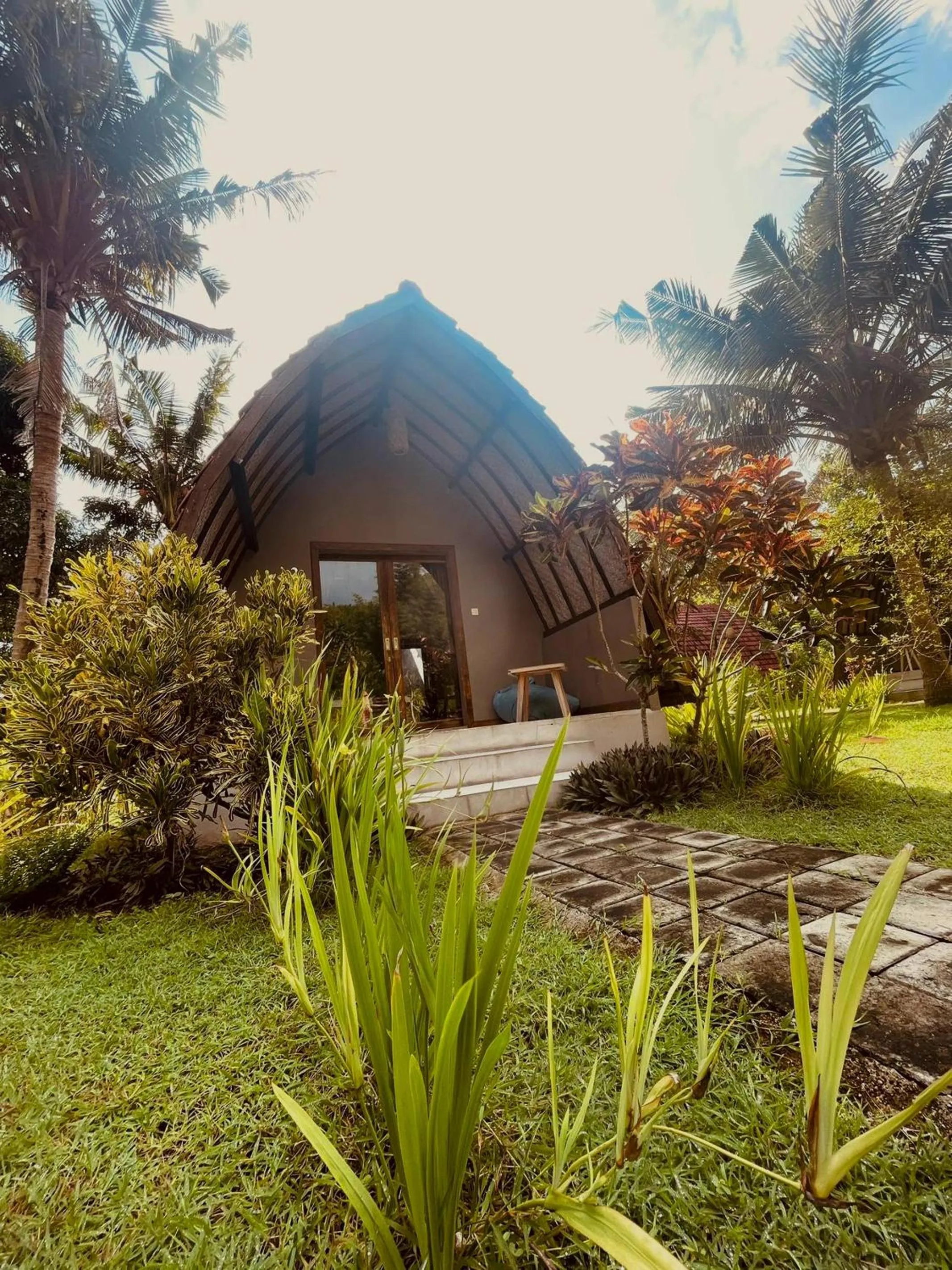 Garden view in Apit Lawang Villas & Resto