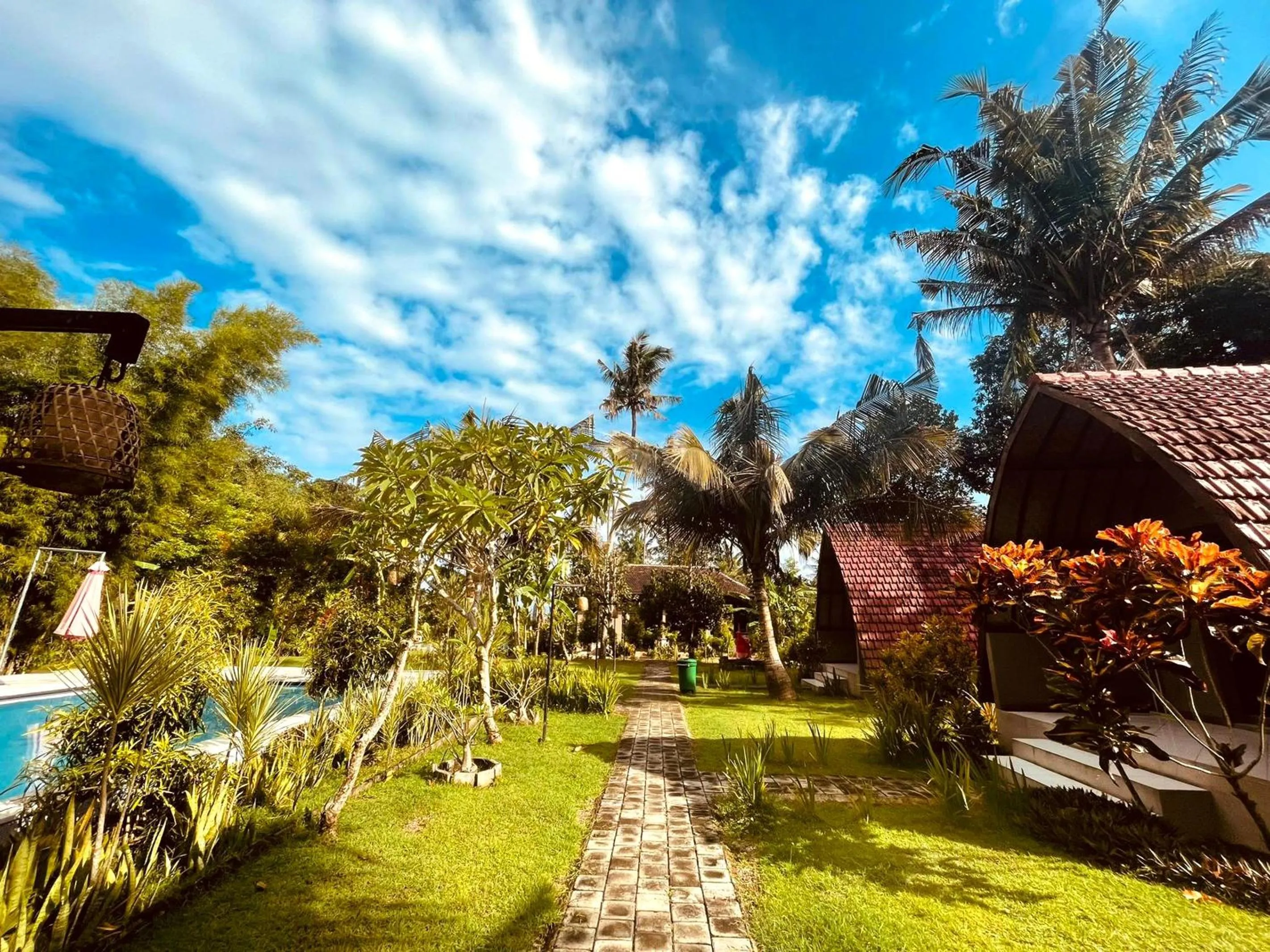 Garden in Apit Lawang Villas & Resto