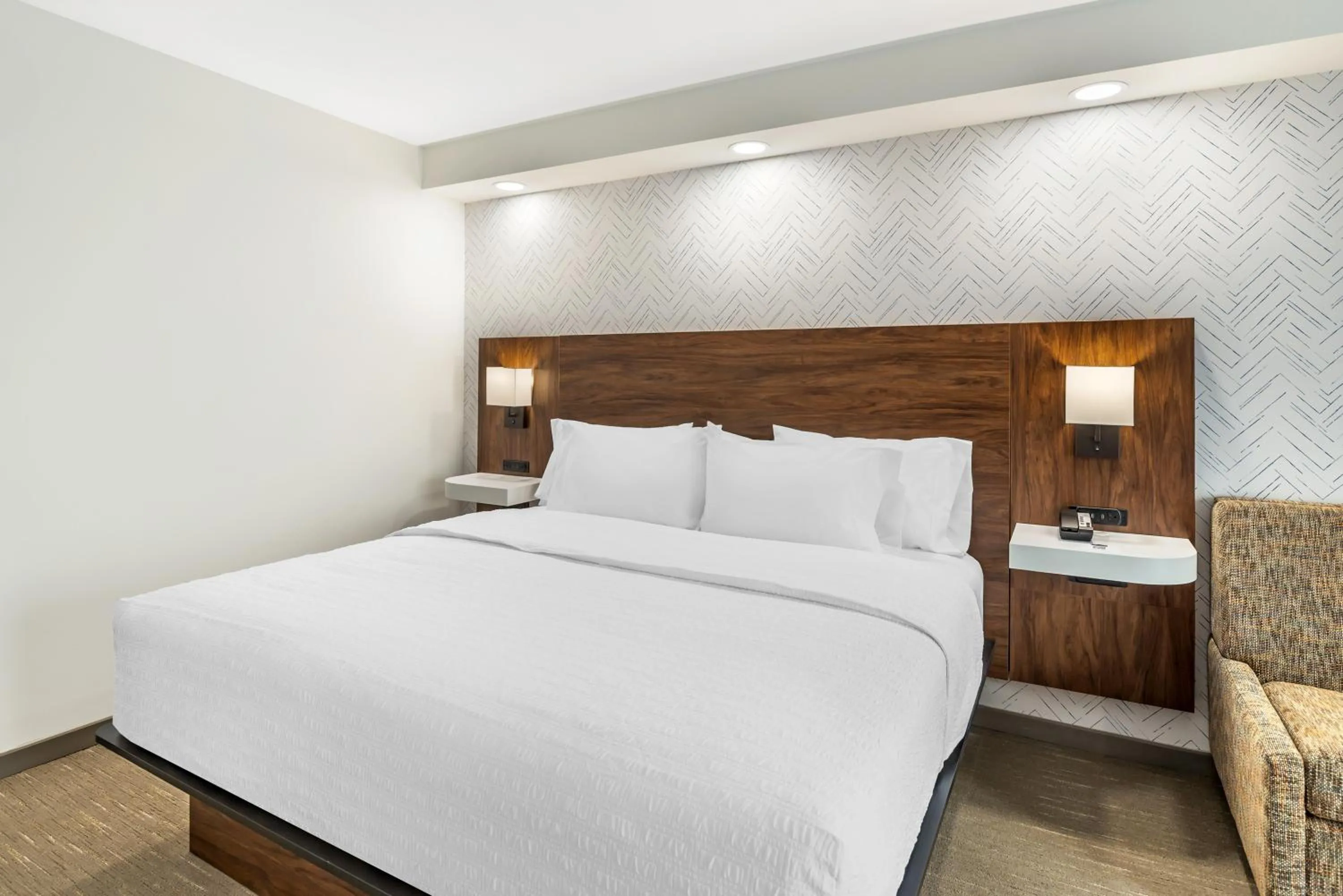 Bed in Hampton Inn Petersburg-Fort Lee