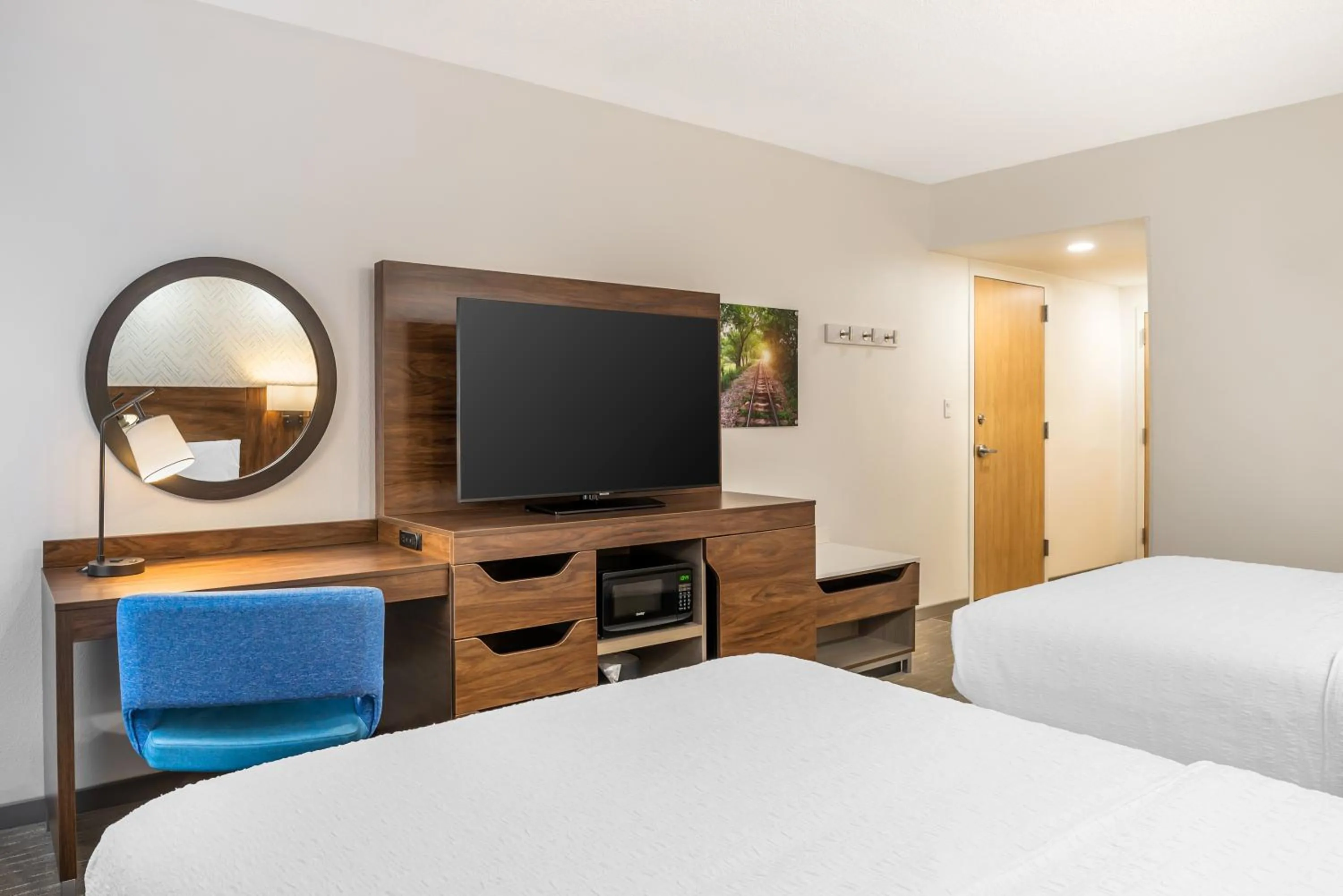 Bed in Hampton Inn Petersburg-Fort Lee