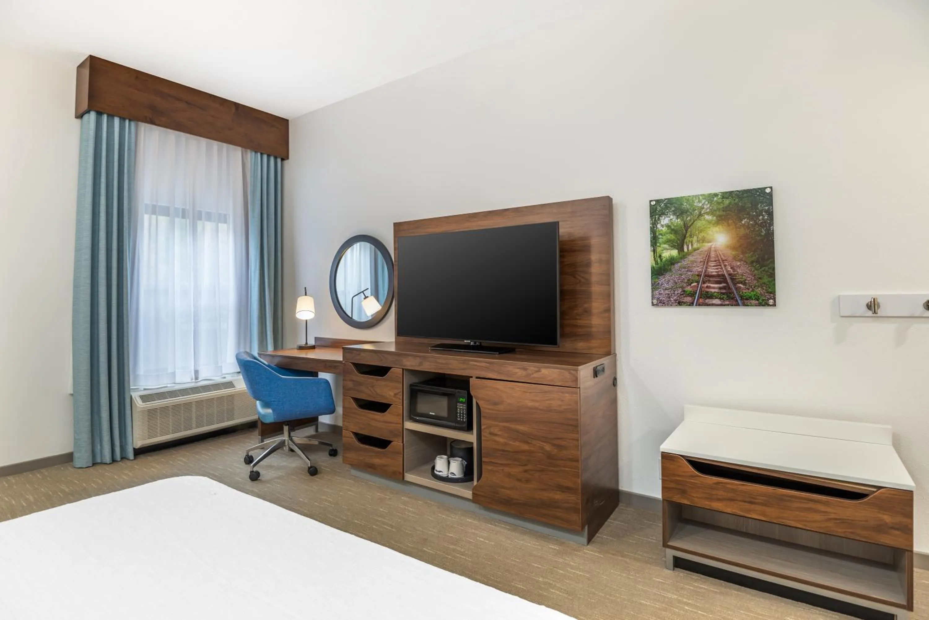 Bed in Hampton Inn Petersburg-Fort Lee