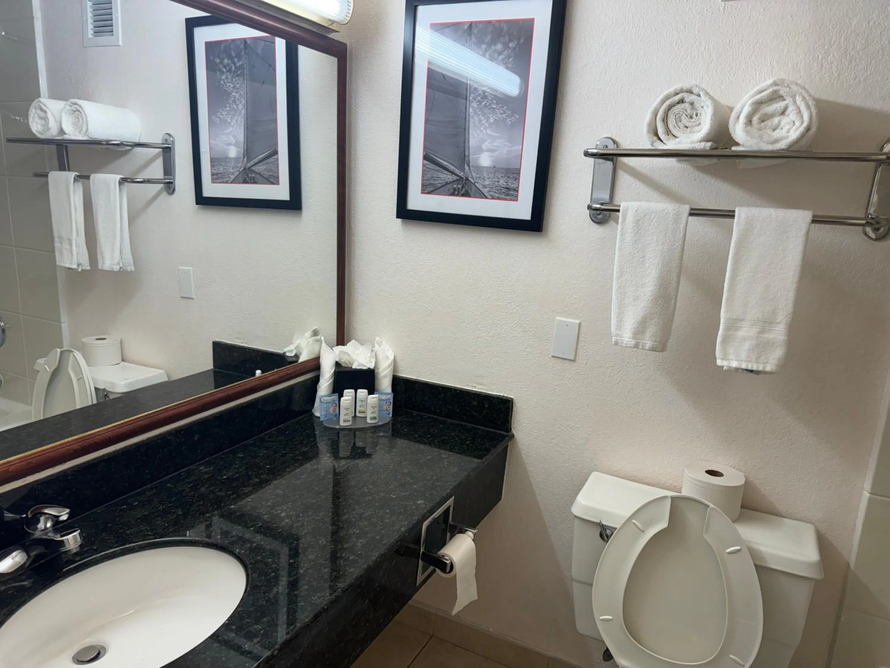 Shower in Ramada by Wyndham Birmingham Airport