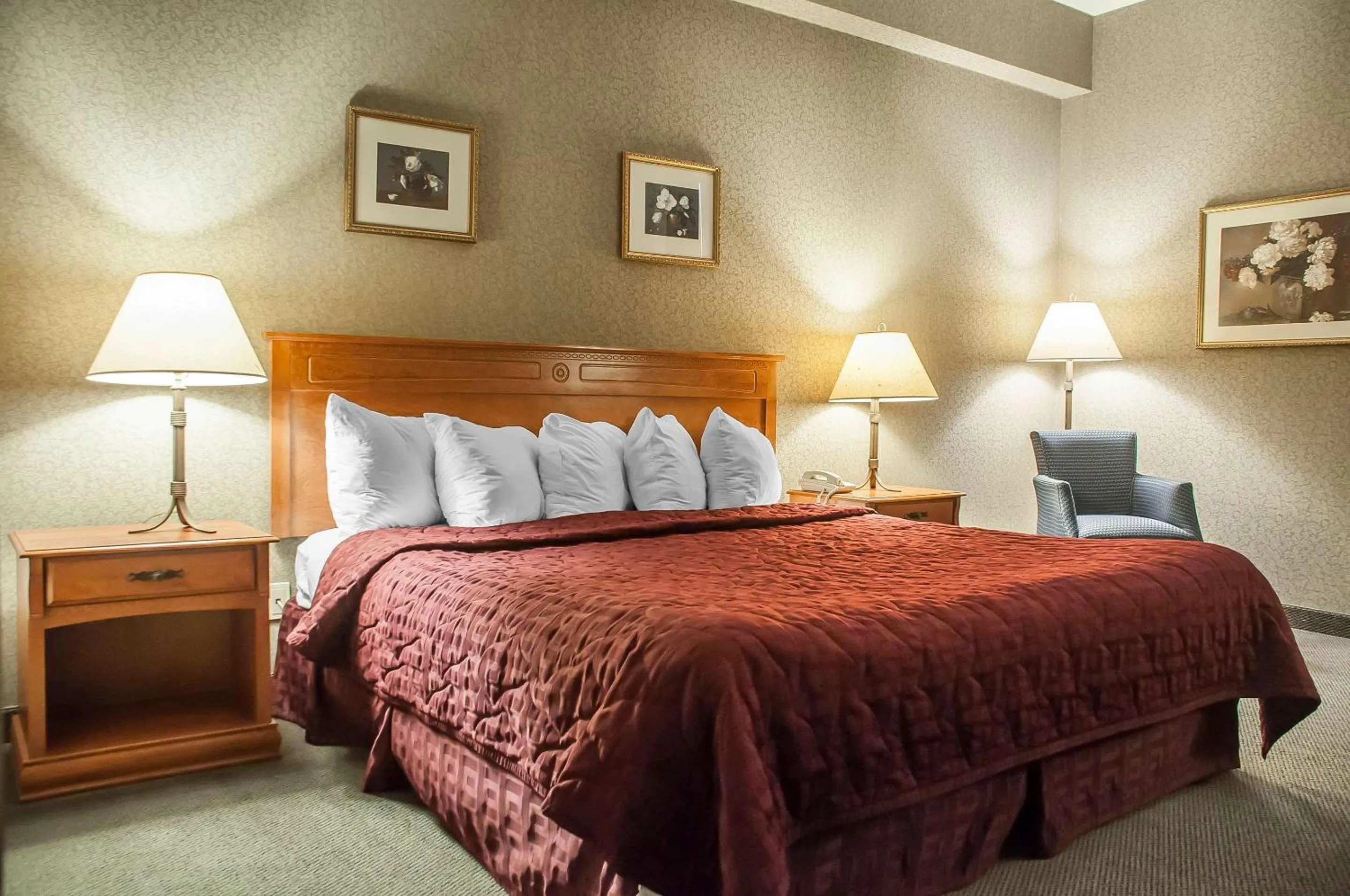 Bedroom, Bed in Comfort Inn Lundy's Lane