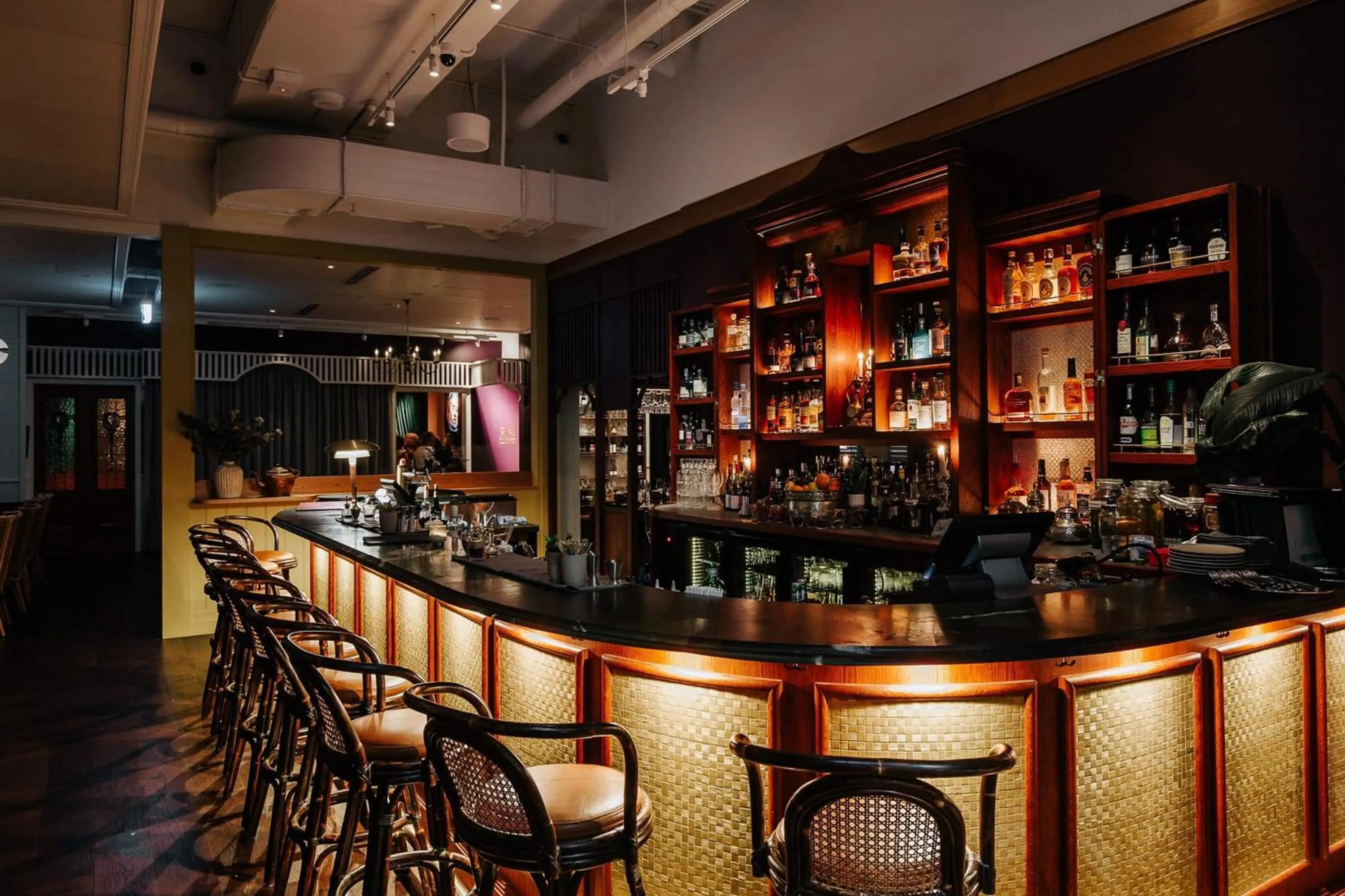 Lounge or bar in Ovolo Brisbane Fortitude Valley, a Wyndham Hotel