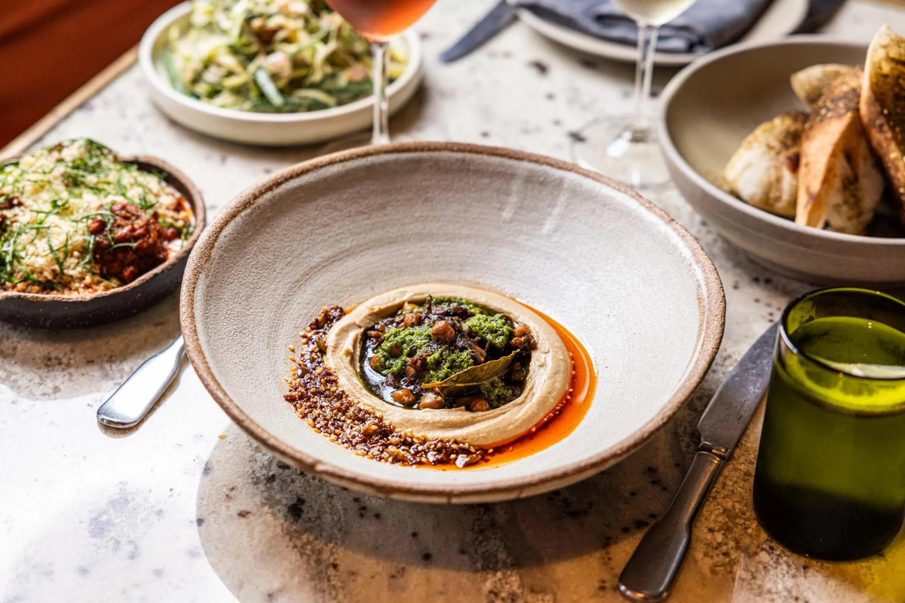 Food close-up in Ovolo Brisbane Fortitude Valley, a Wyndham Hotel