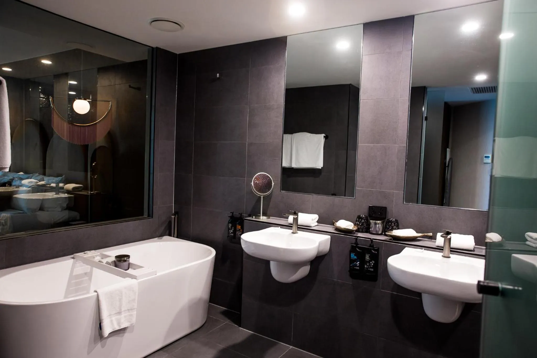 Bathroom in Ovolo Brisbane Fortitude Valley, a Wyndham Hotel