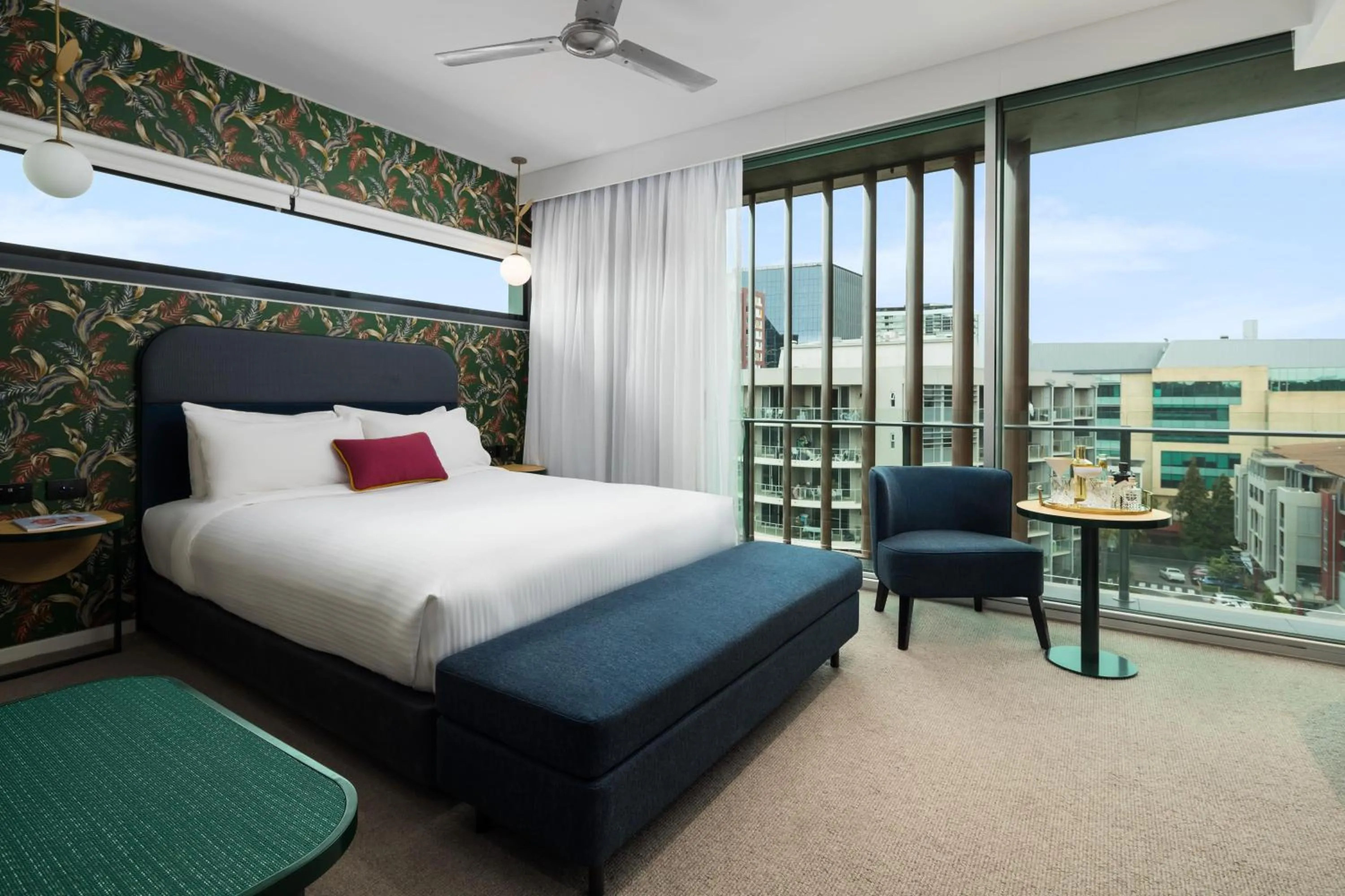 Photo of the whole room, Bed in Ovolo Brisbane Fortitude Valley, a Wyndham Hotel
