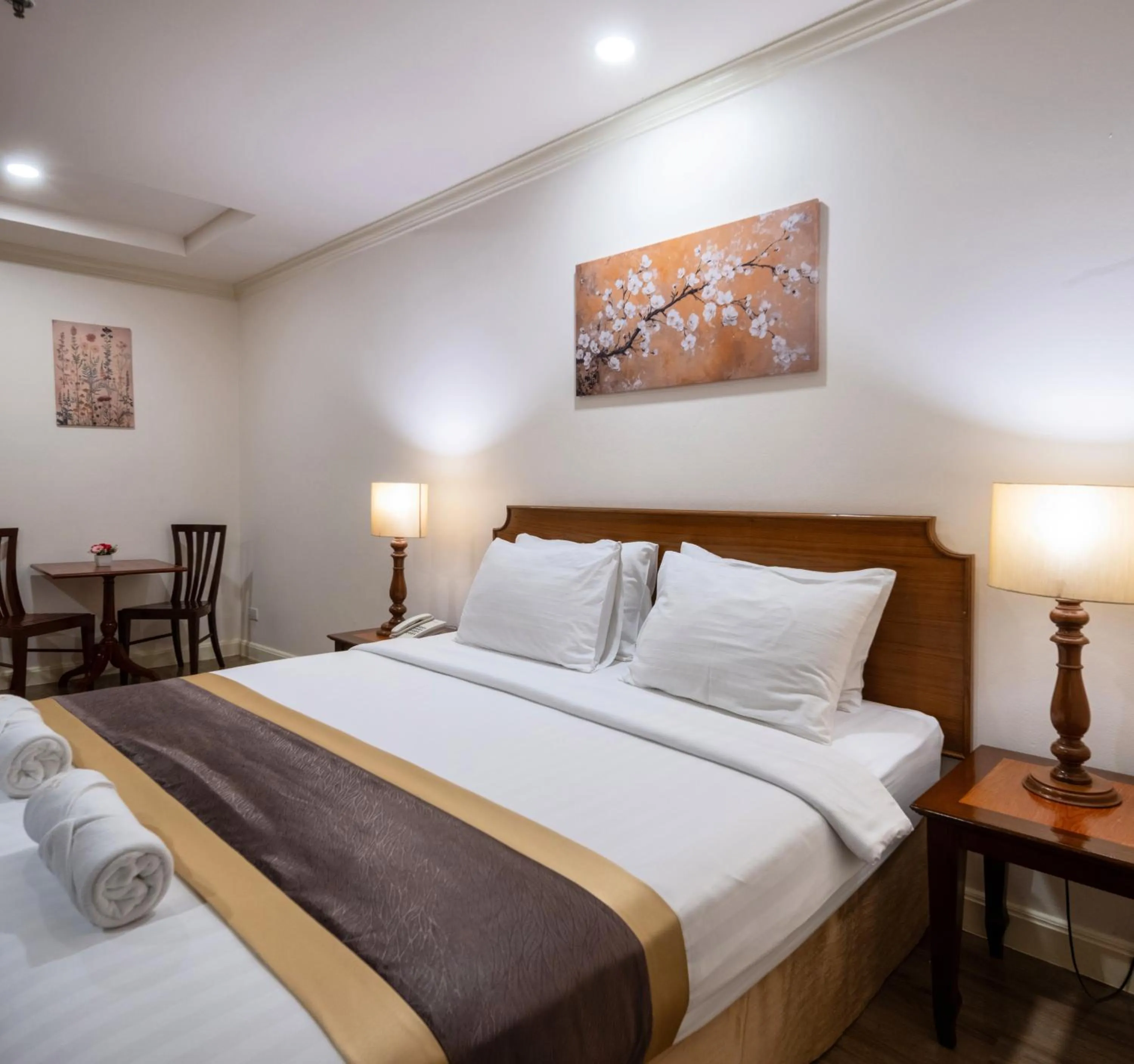 Bed in The Victory Residences Bangkok