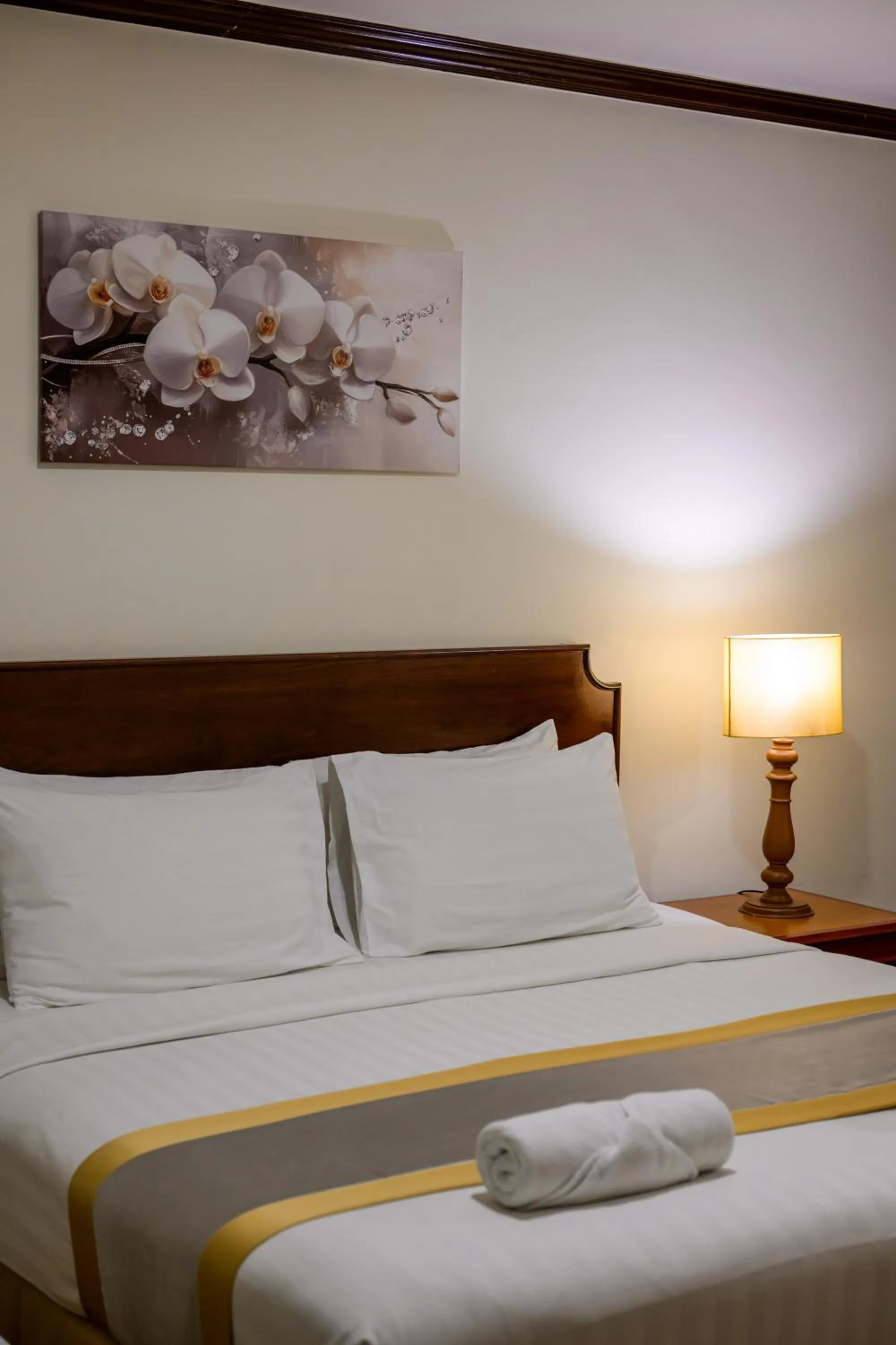 Bed in The Victory Residences Bangkok