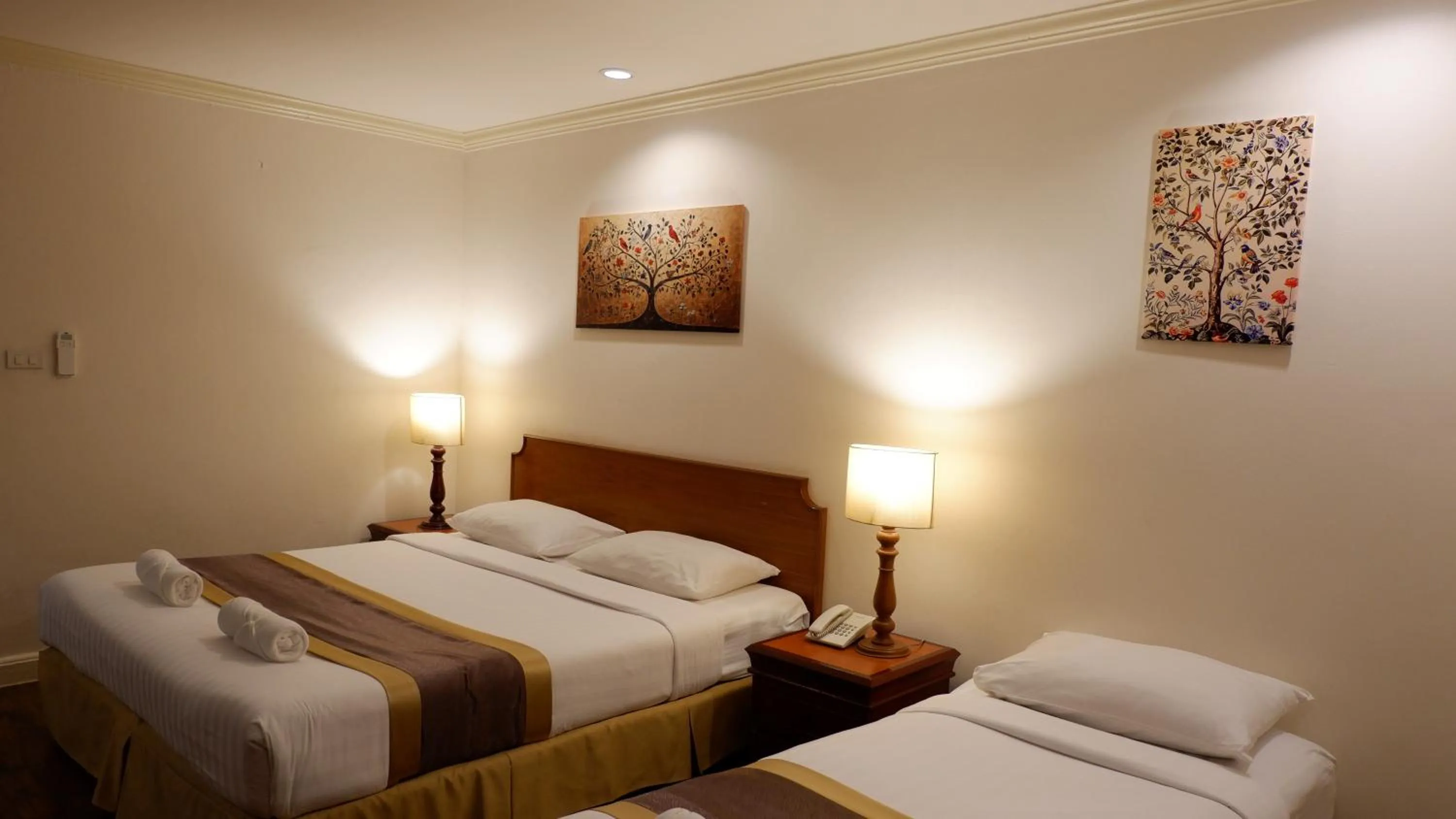 Bed in The Victory Residences Bangkok