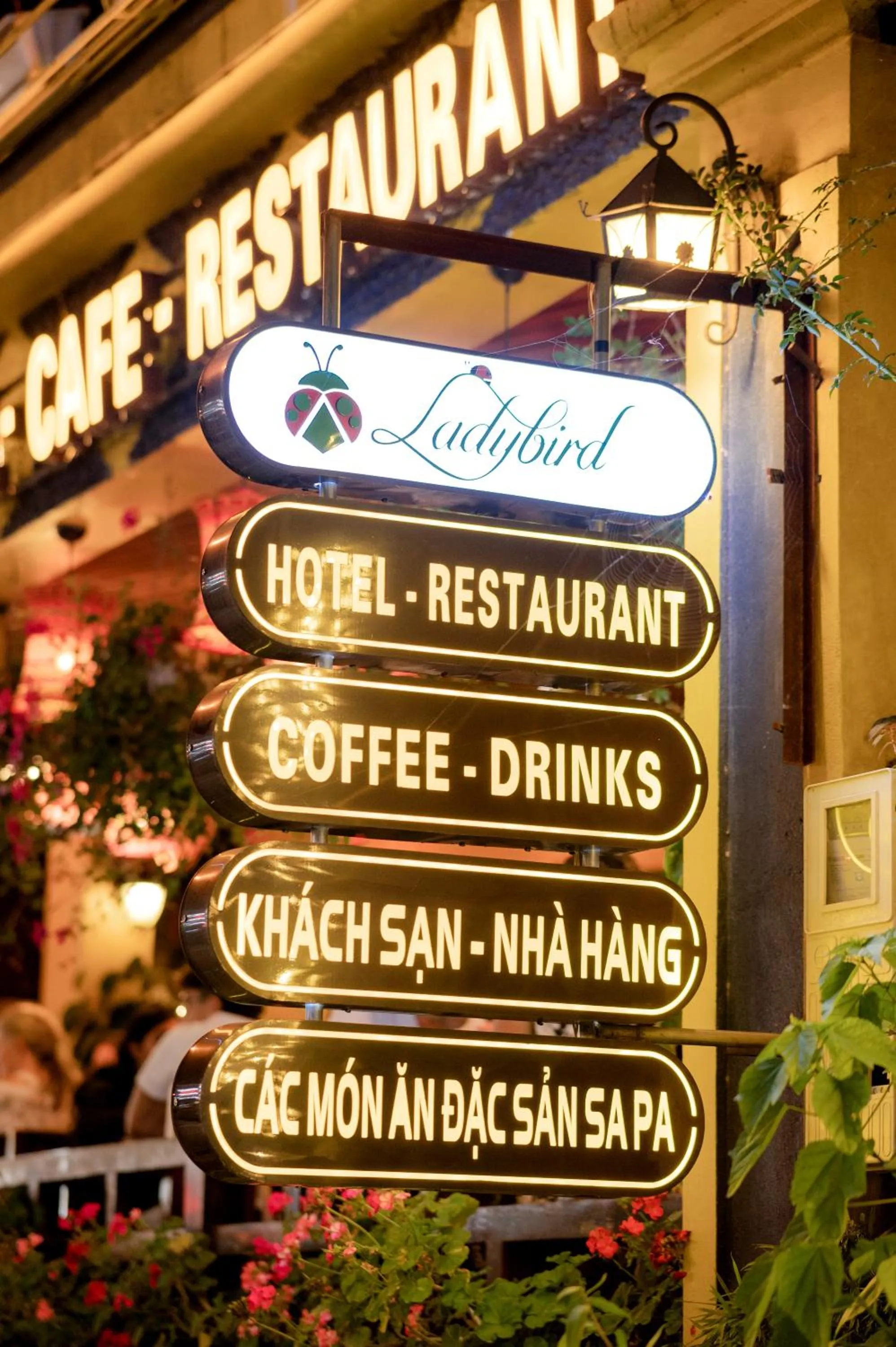 Property logo or sign in Ladybird Boutique Hotel