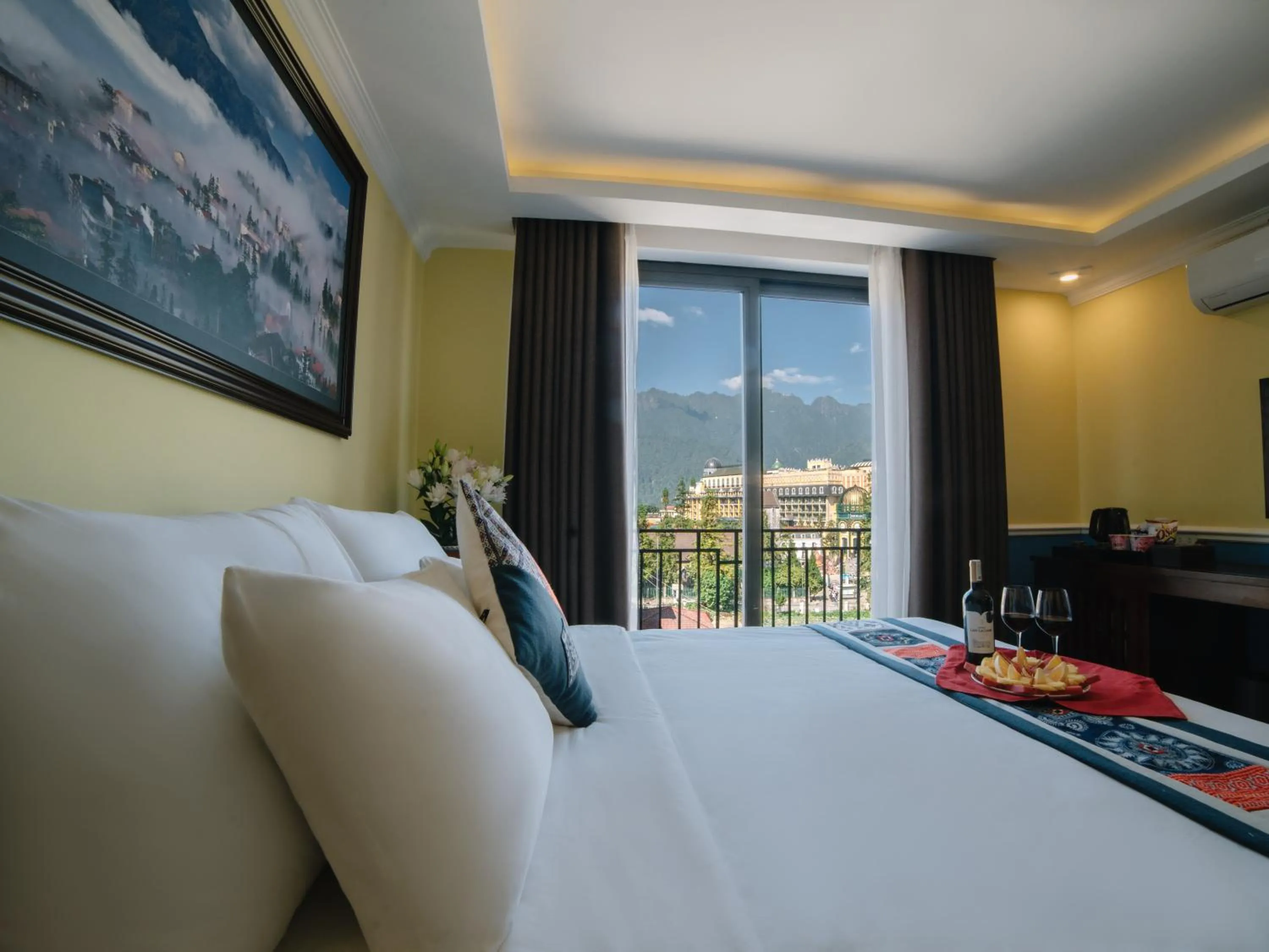 Bed in Ladybird Boutique Hotel