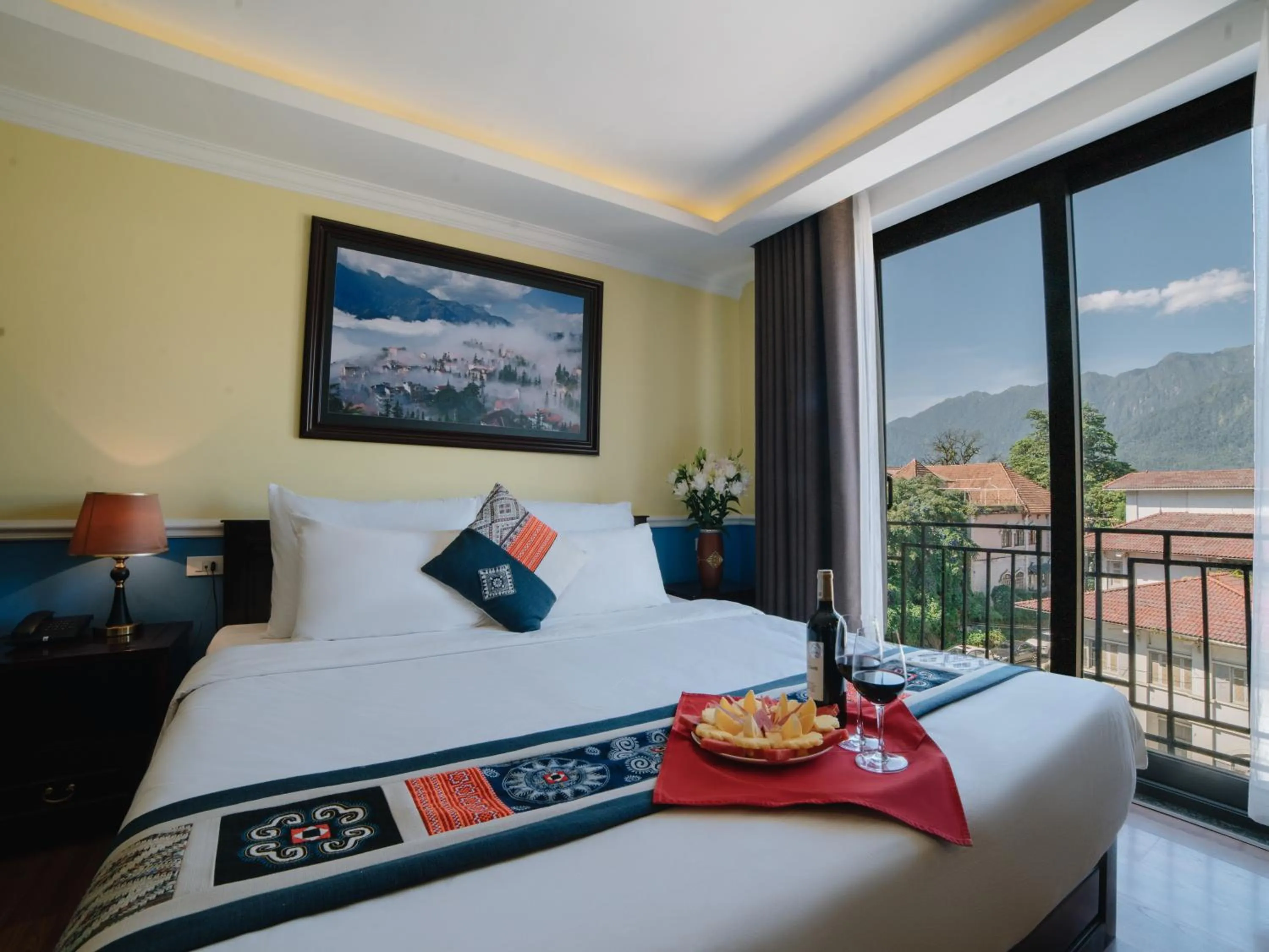 Bed in Ladybird Boutique Hotel