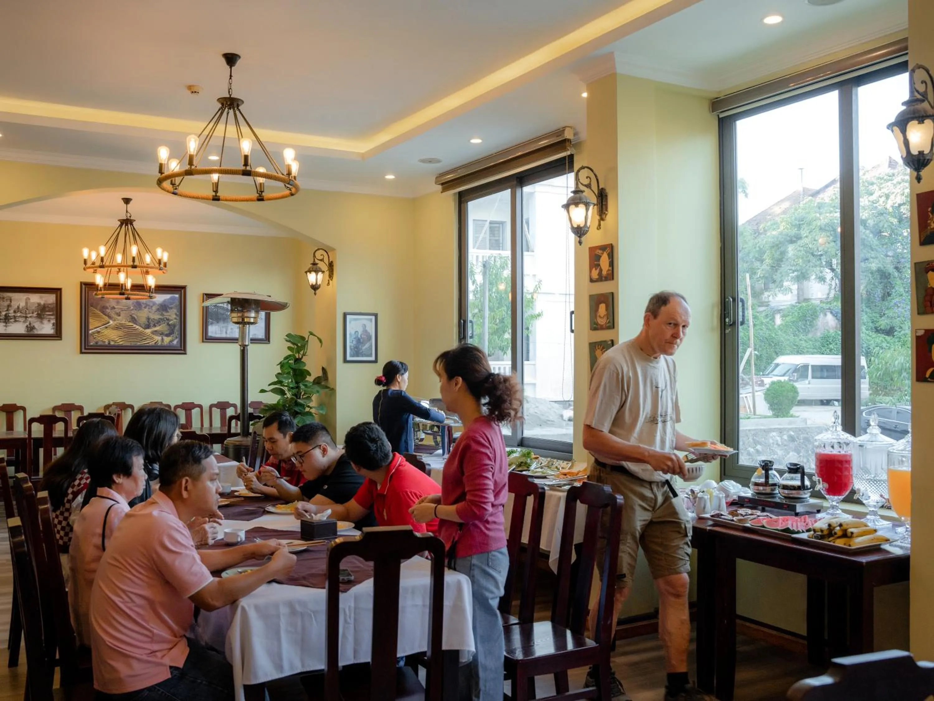 Dining area in Ladybird Boutique Hotel