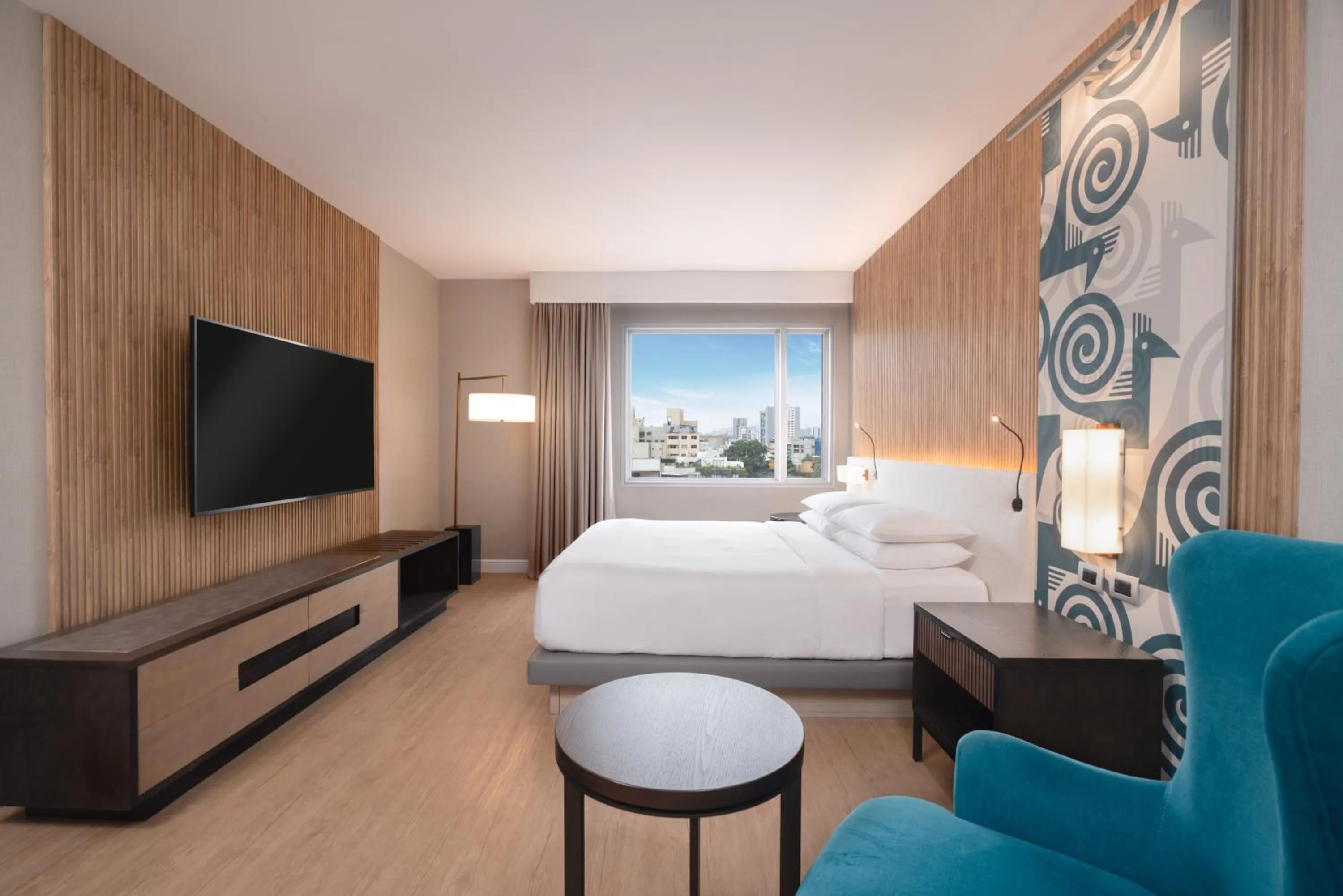 Bed in Hyatt Centric San Isidro Lima