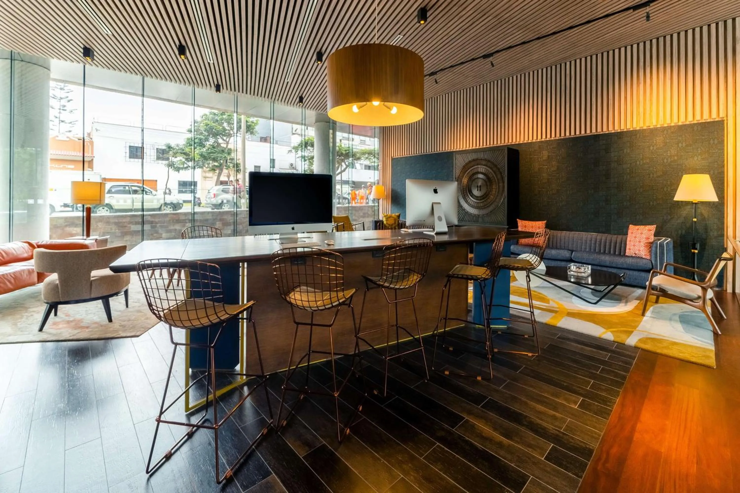 Lobby or reception in Hyatt Centric San Isidro Lima