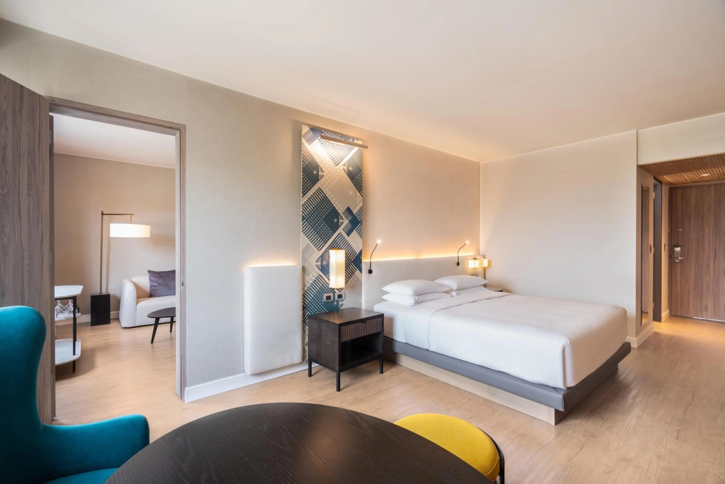 Bed in Hyatt Centric San Isidro Lima