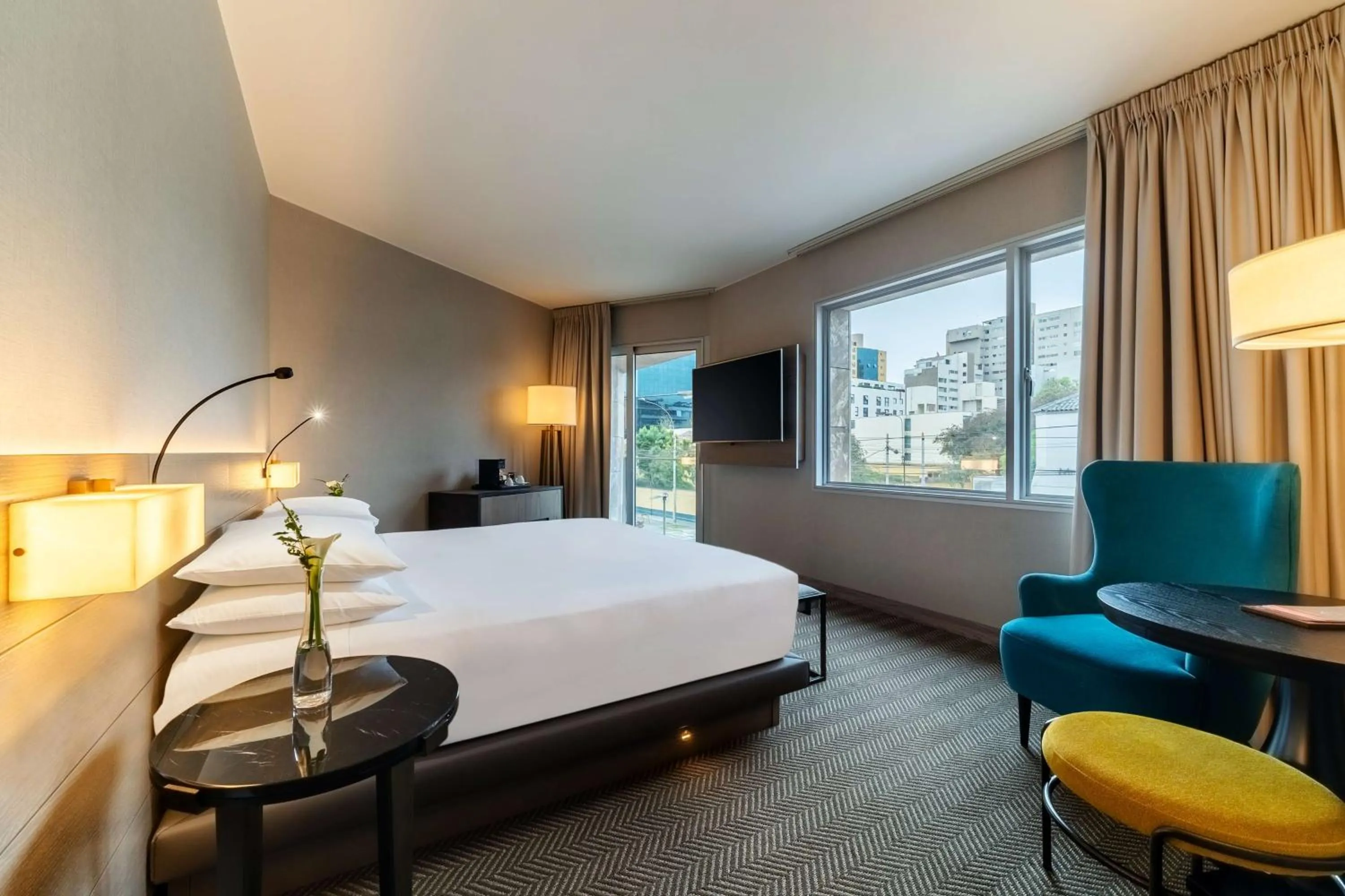 Bedroom, Bed in Hyatt Centric San Isidro Lima