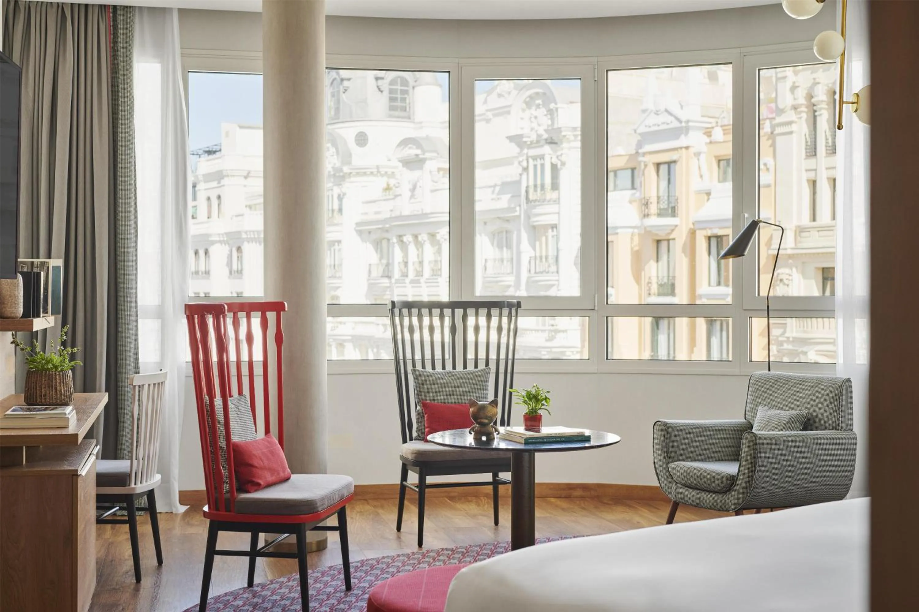 Photo of the whole room, Bed in Hyatt Centric Gran Via Madrid