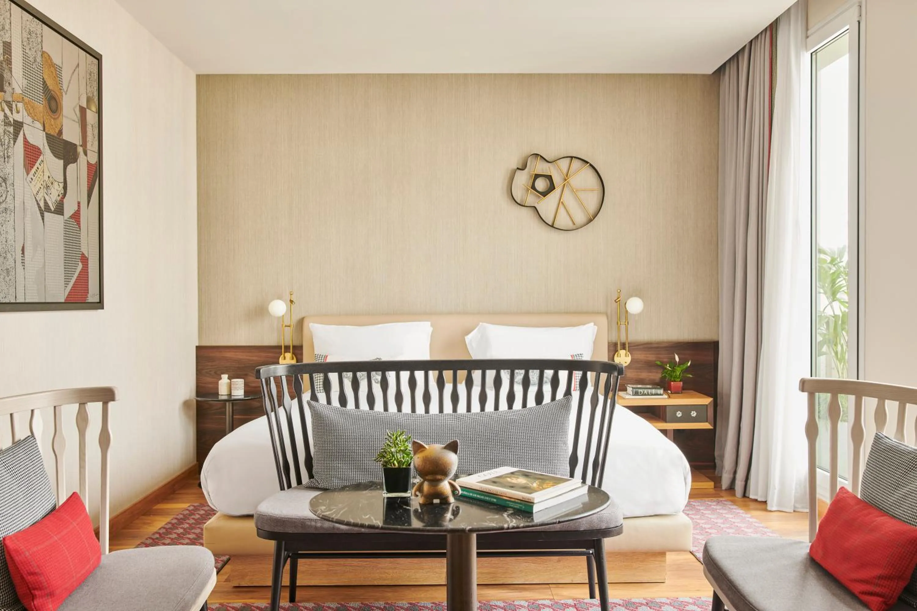 Bed in Hyatt Centric Gran Via Madrid