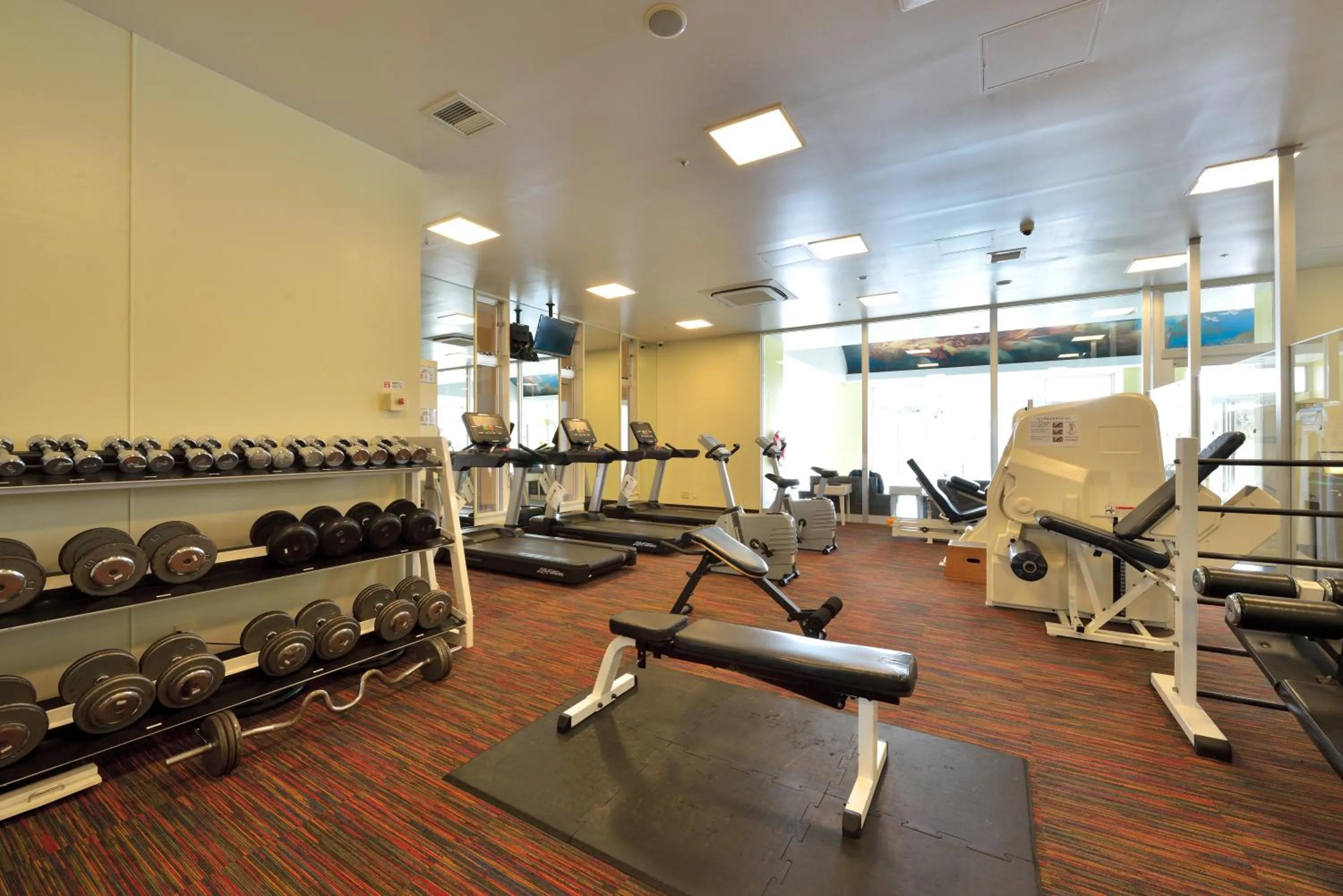 Fitness centre/facilities in Okinawa Kariyushi Resort EXES Onna