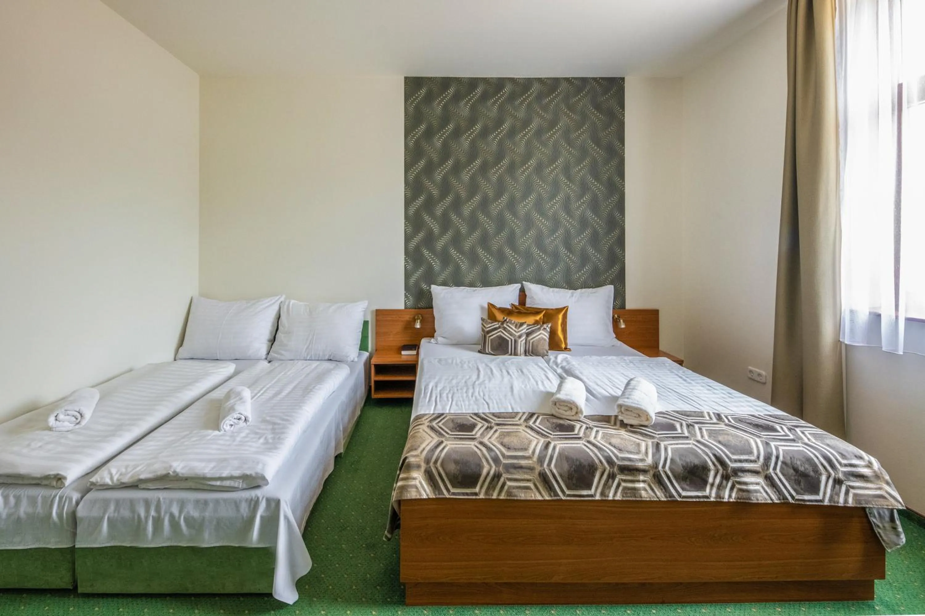 Bed in Hotel Anna Villa