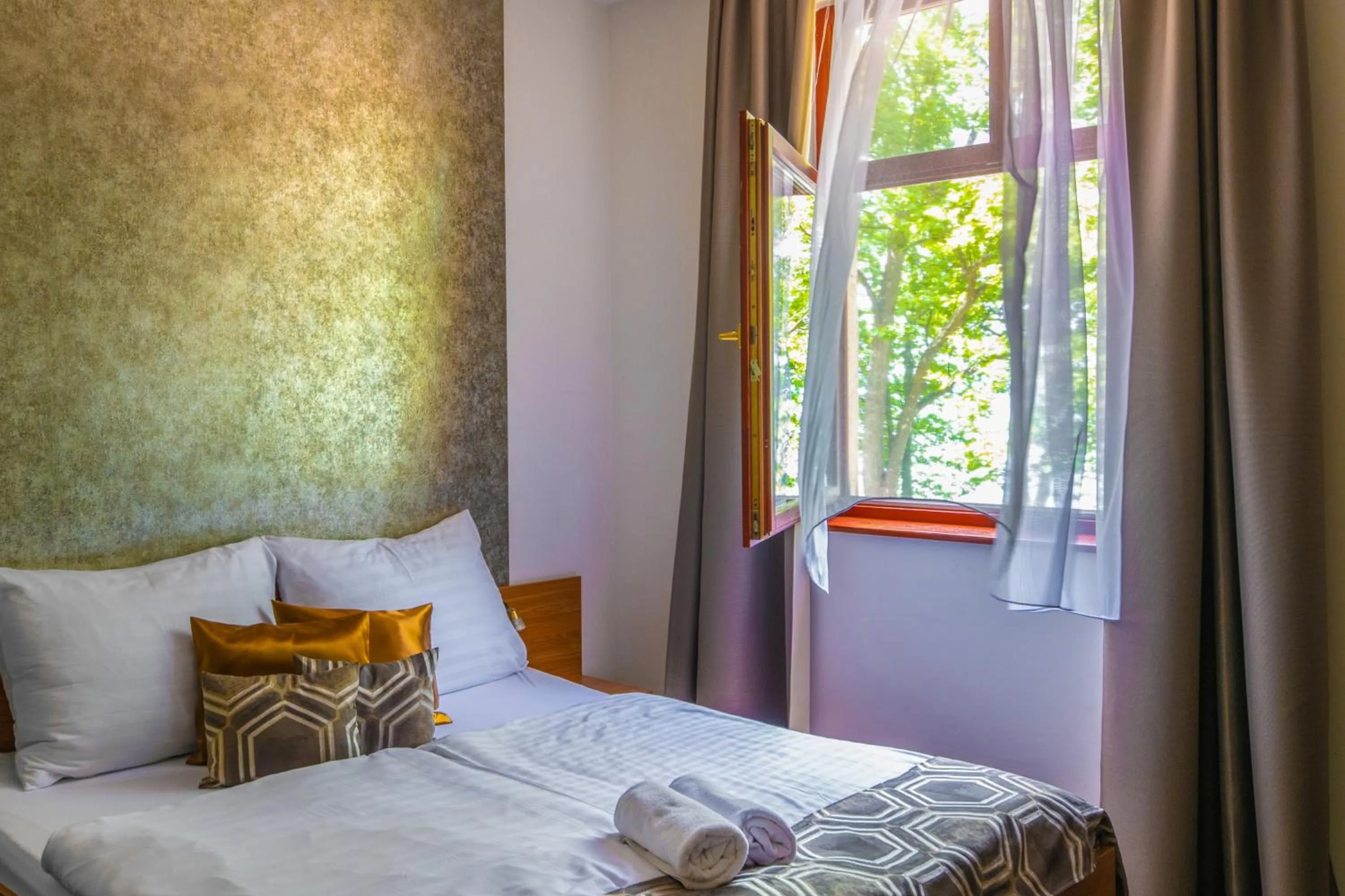 Bed in Hotel Anna Villa