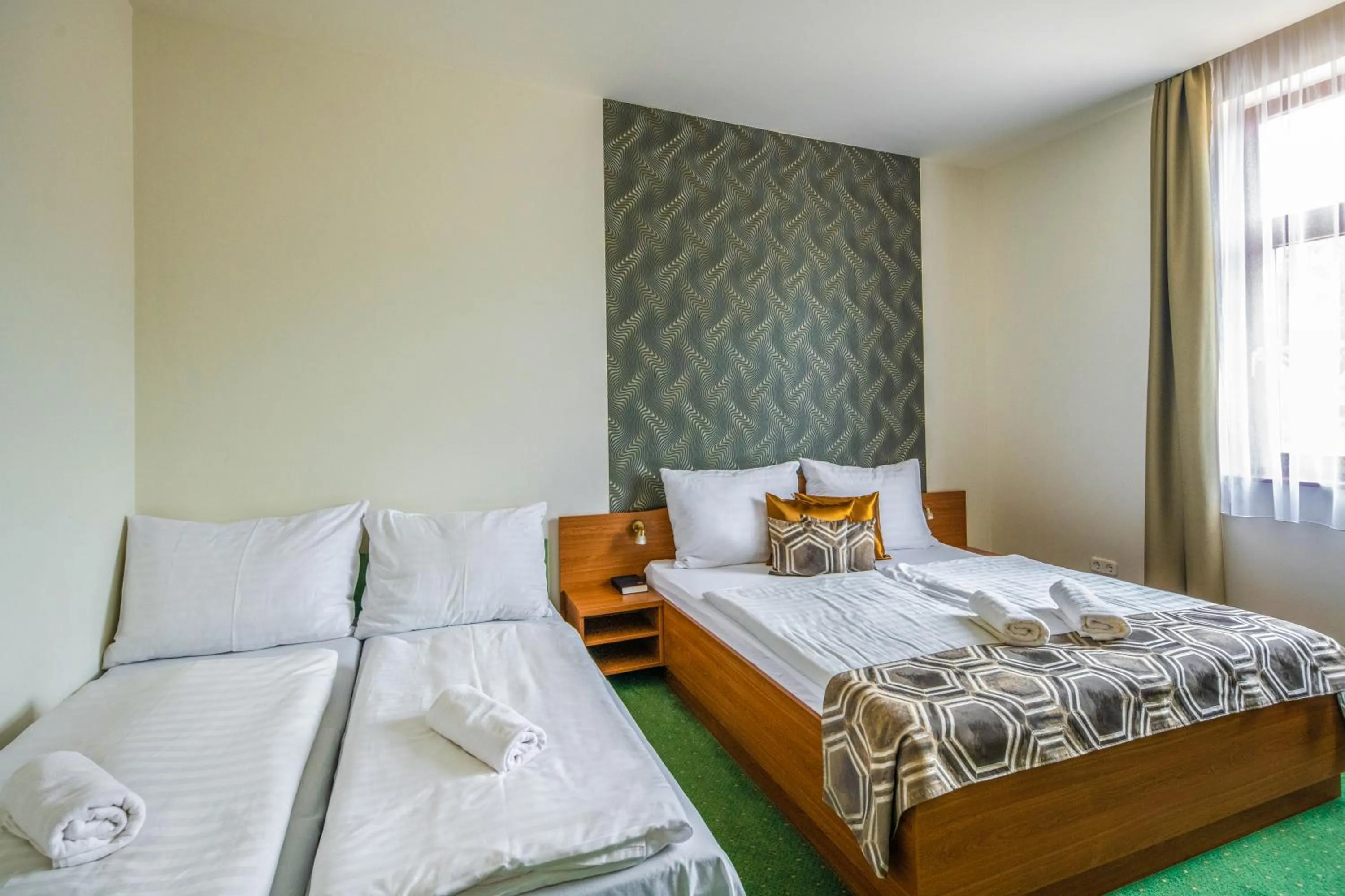 Bed in Hotel Anna Villa