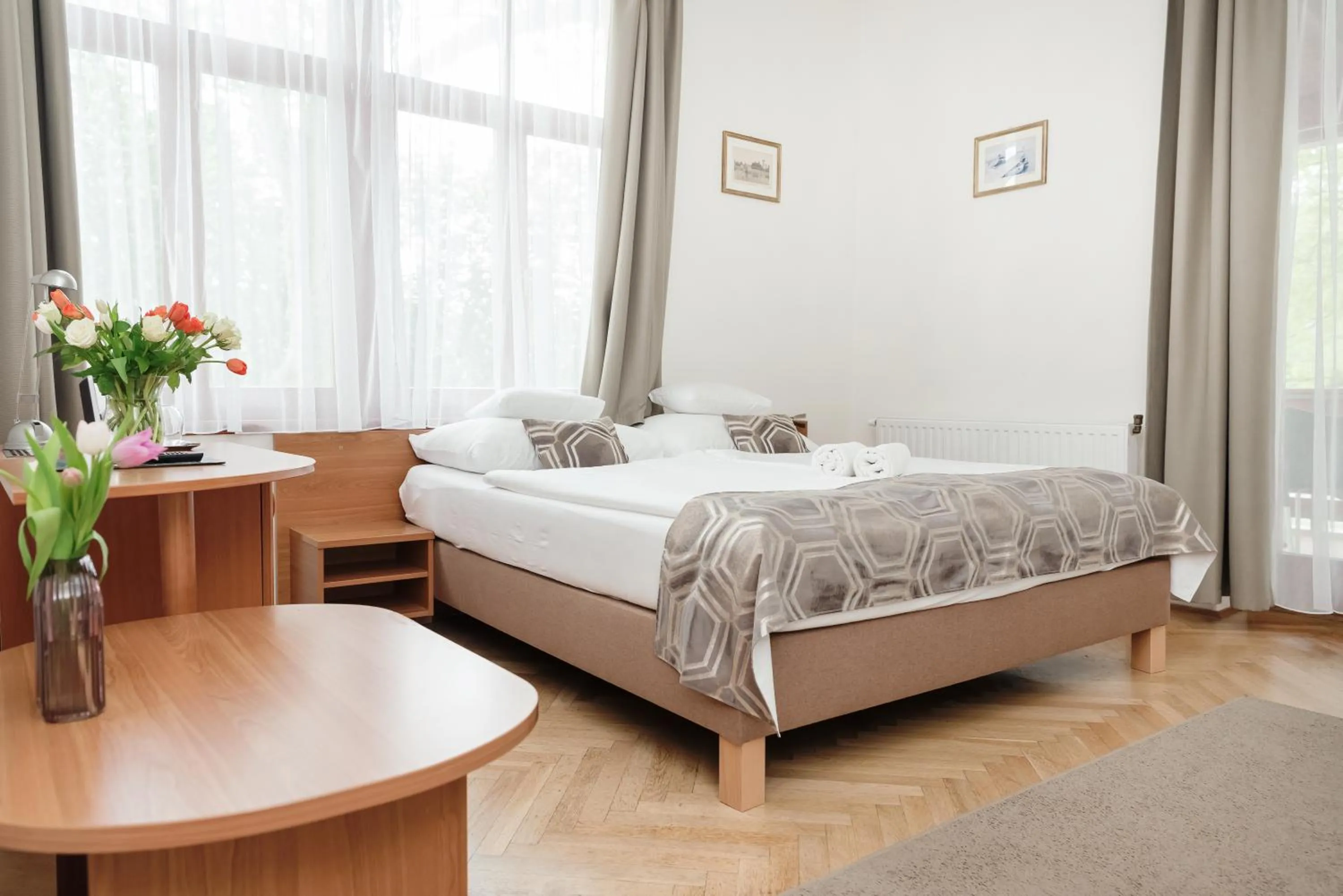 Bed in Hotel Anna Villa