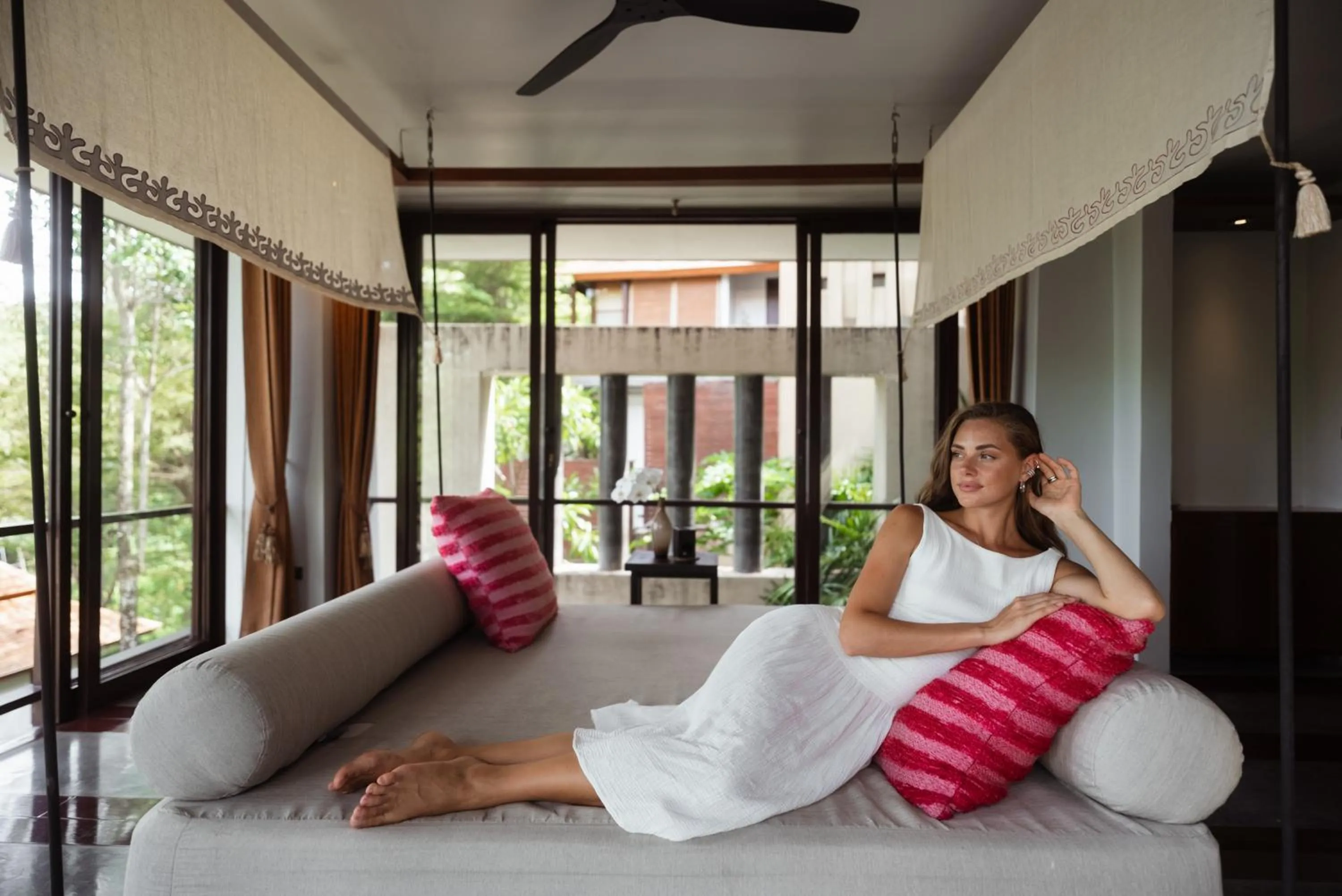 Bed in Villa Zolitude Resort & Spa - SHA Extra Plus