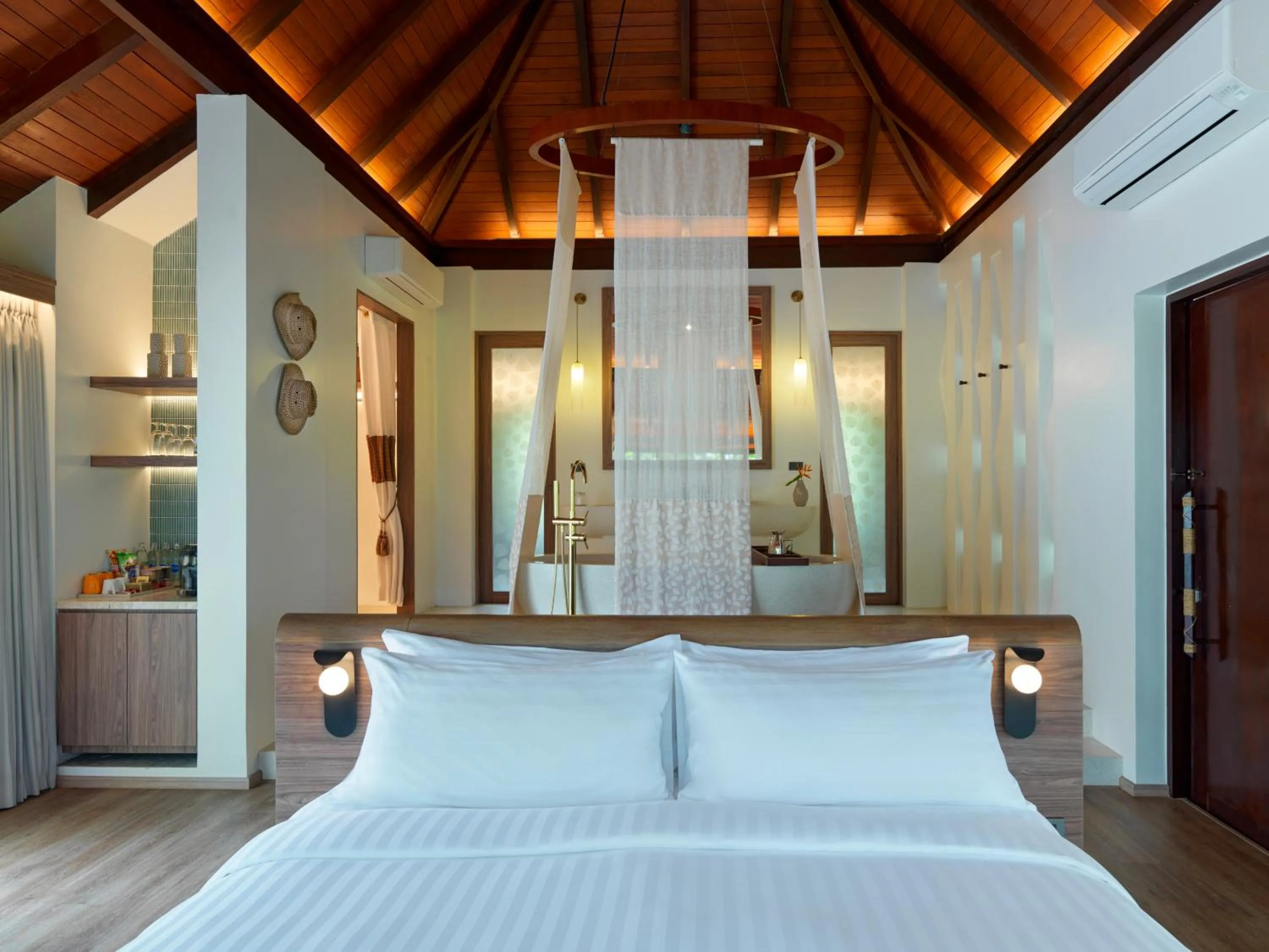 Bed in Villa Zolitude Resort & Spa - SHA Extra Plus