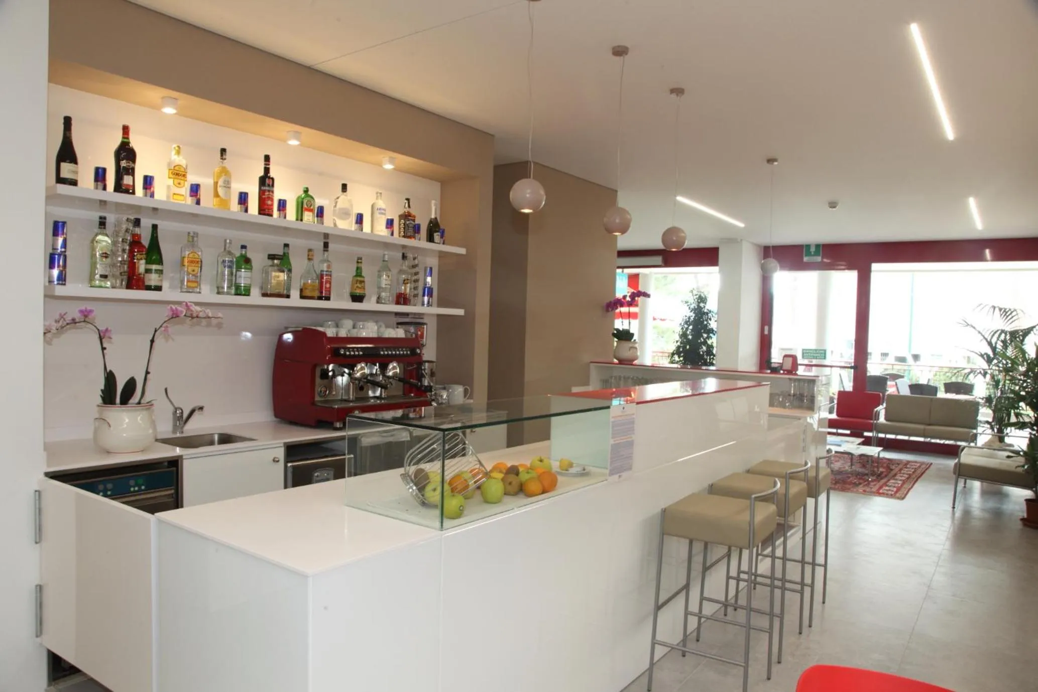 Lobby or reception in Hotel Regina