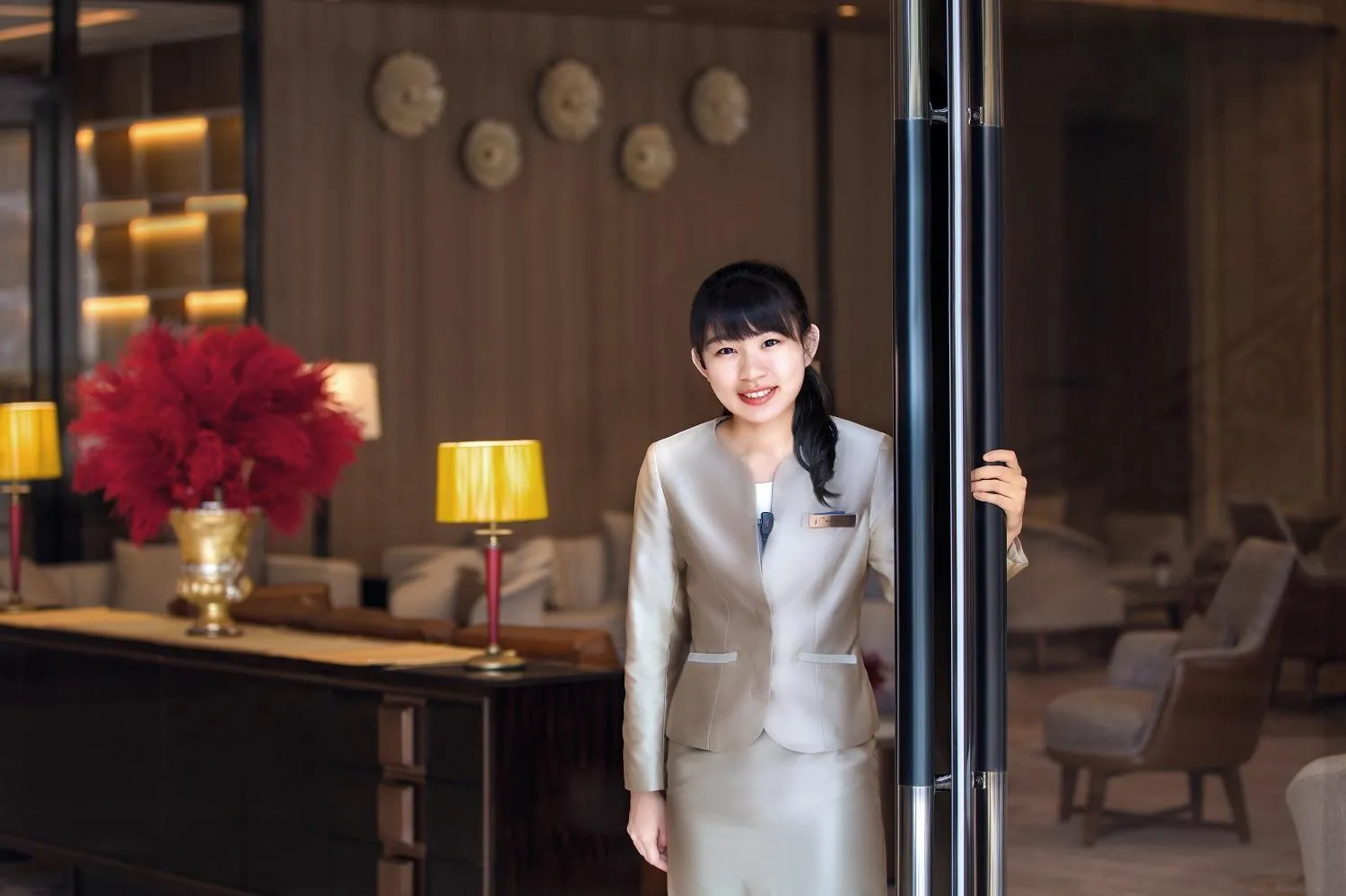 Communal lounge/ TV room in Hotel Valletta