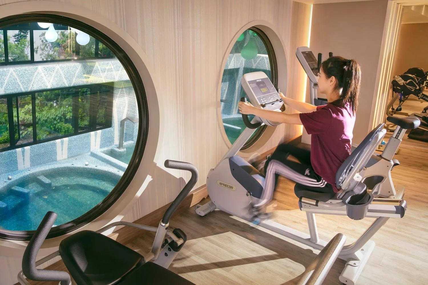 Fitness centre/facilities in Hotel Valletta
