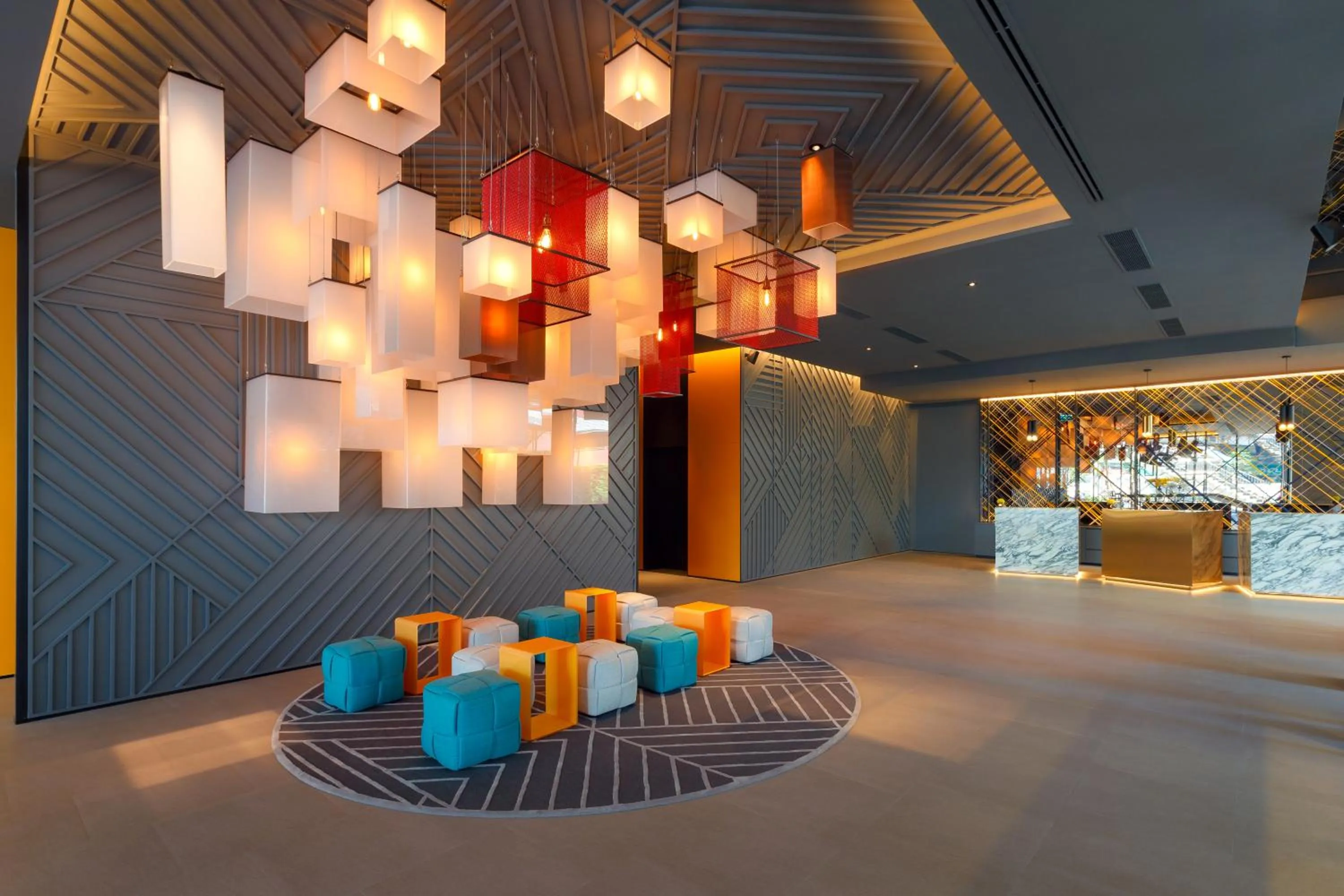 Lobby or reception in ibis Styles Bangkok Sukhumvit Phra Khanong