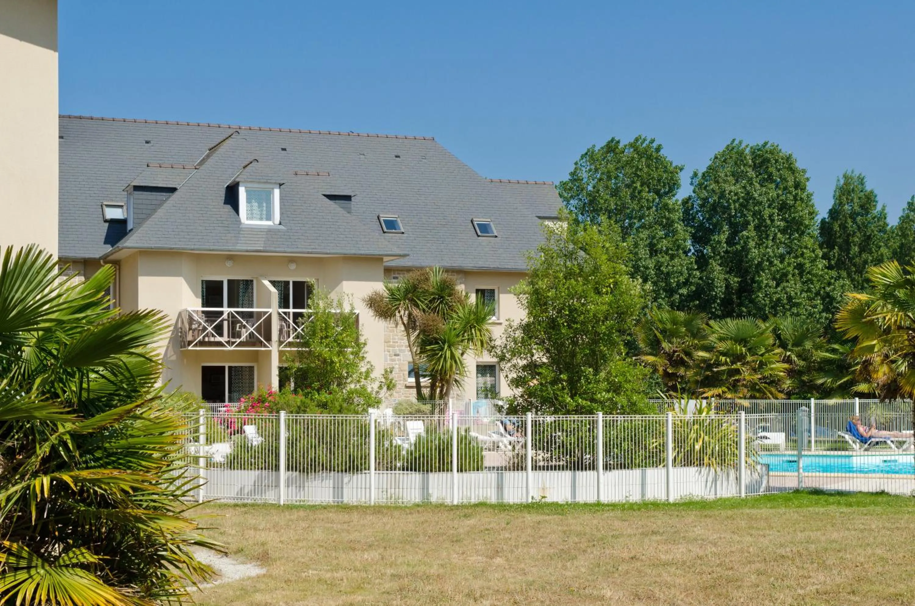 Garden in Résidence Goélia Kermaël