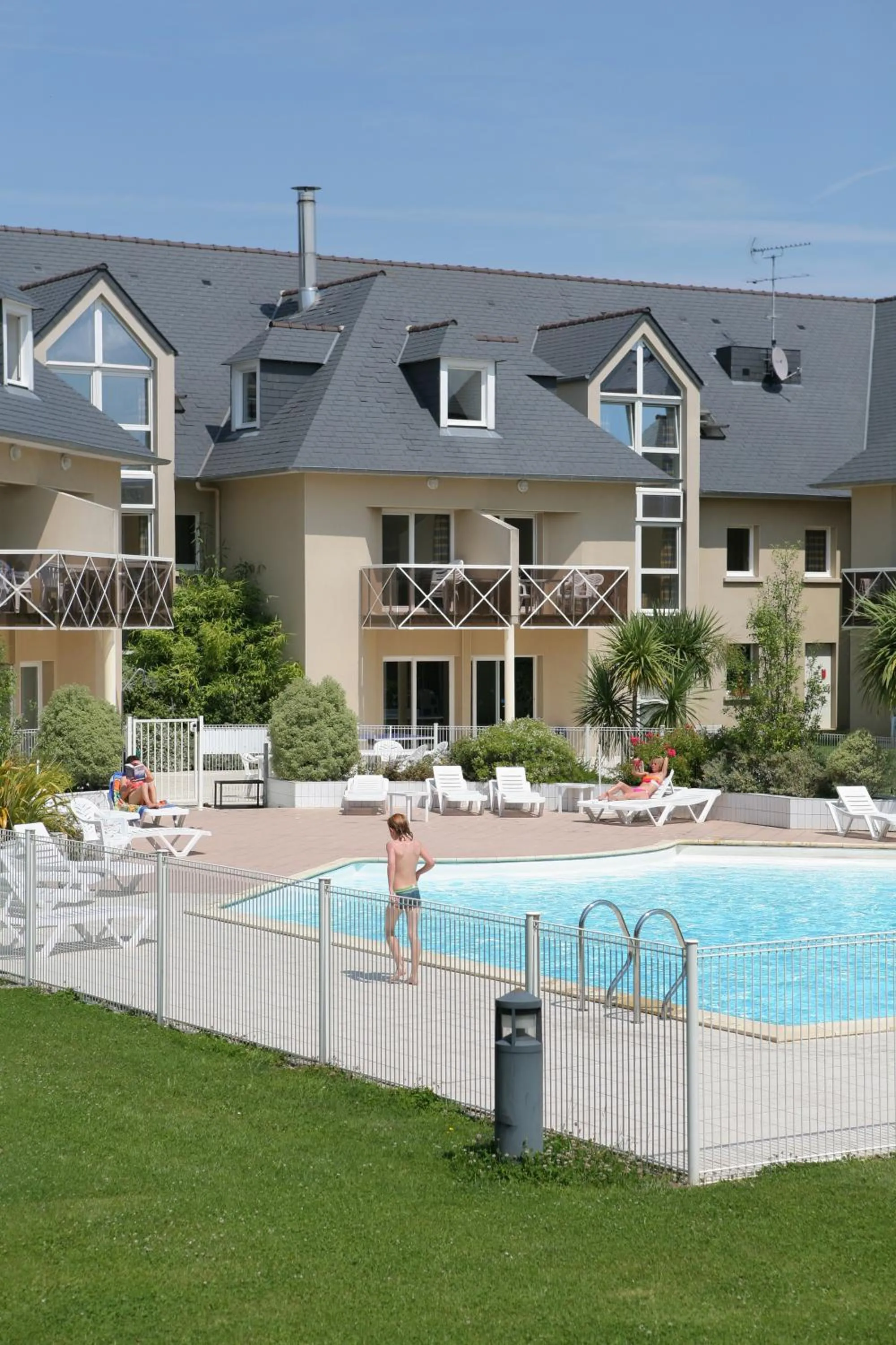 Solarium in Résidence Goélia Kermaël