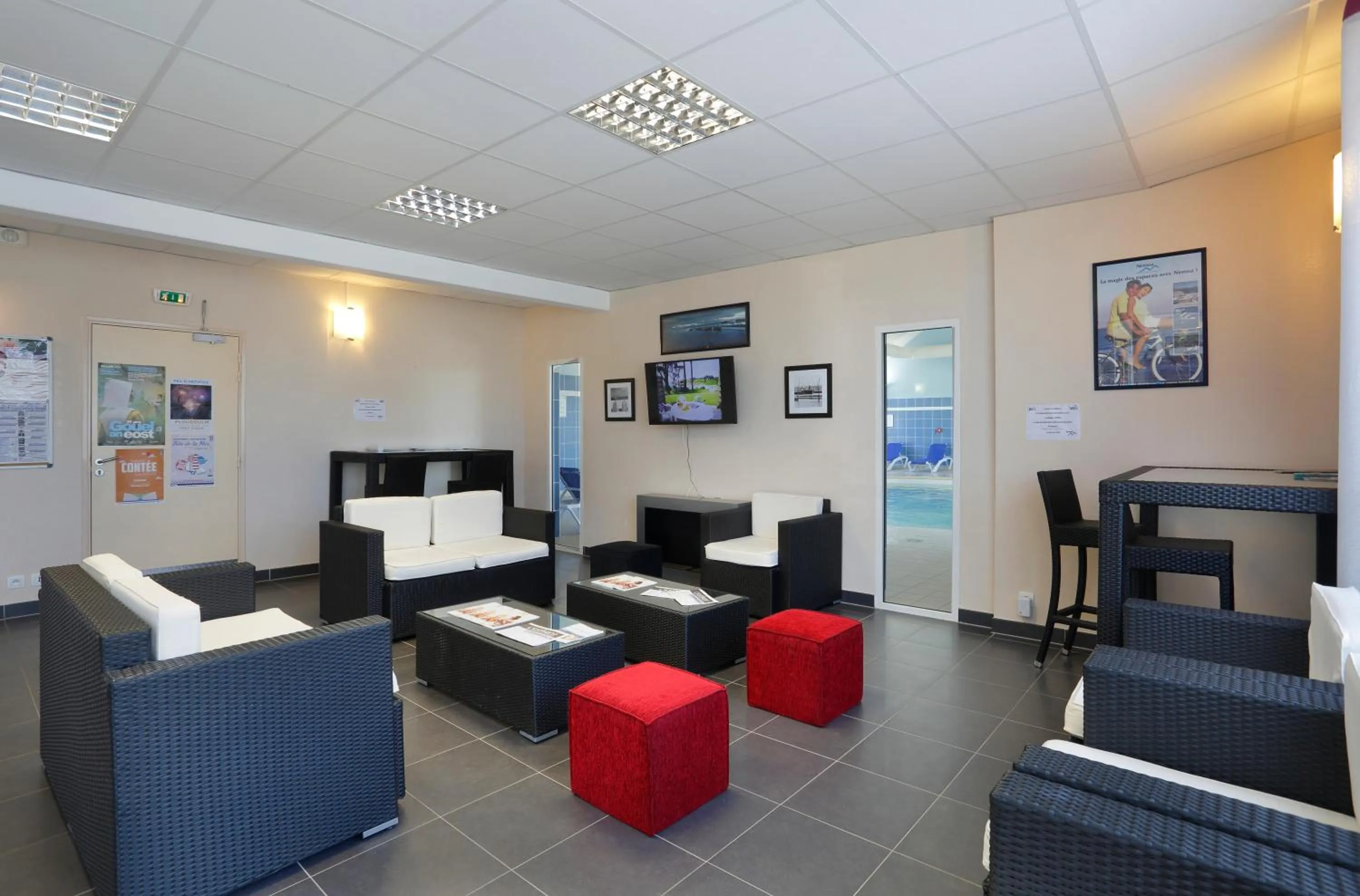 Lobby or reception in Résidence Néméa Les Roches