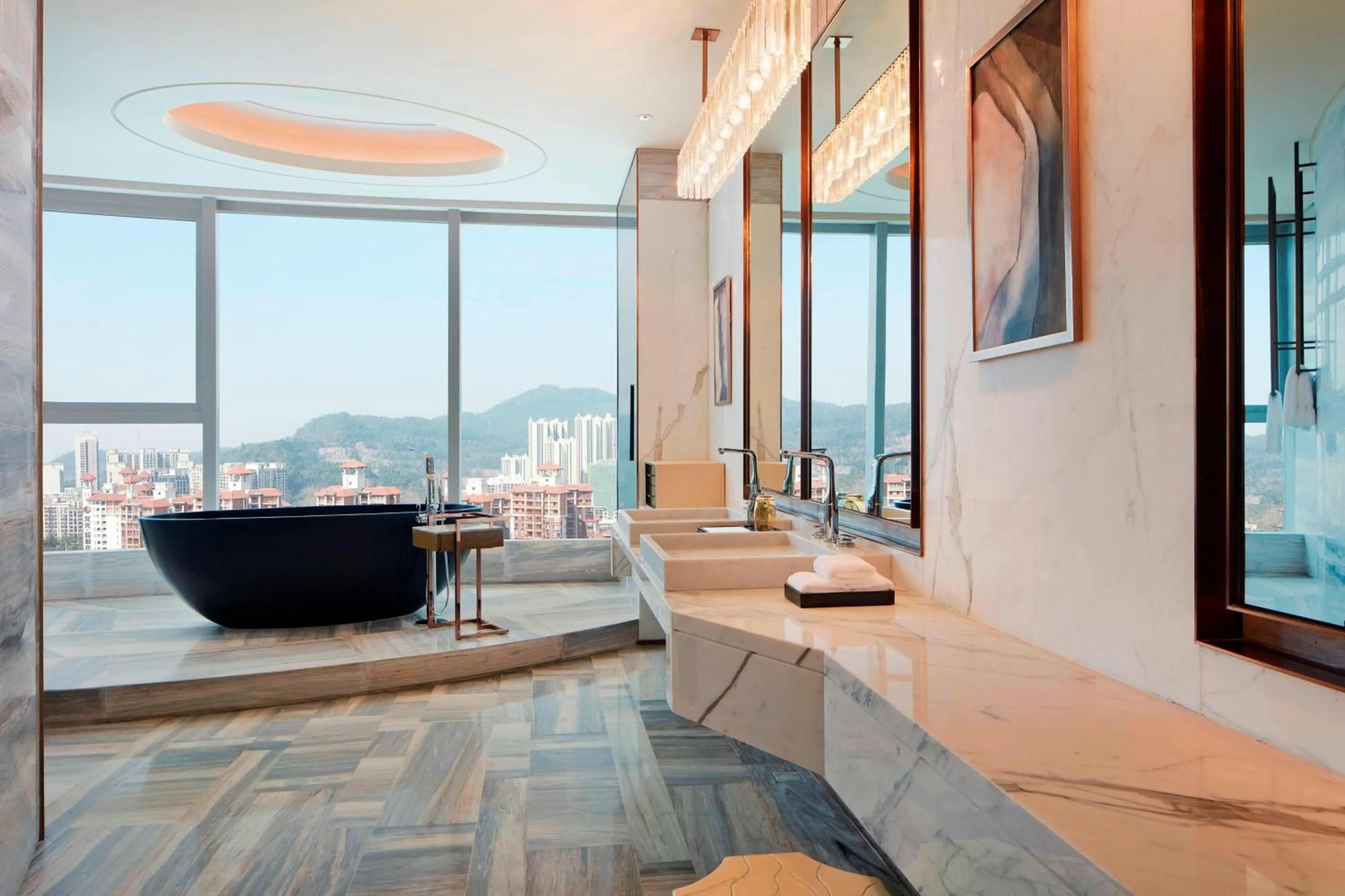 Bathroom in Sheraton Guangzhou Nansha Hotel